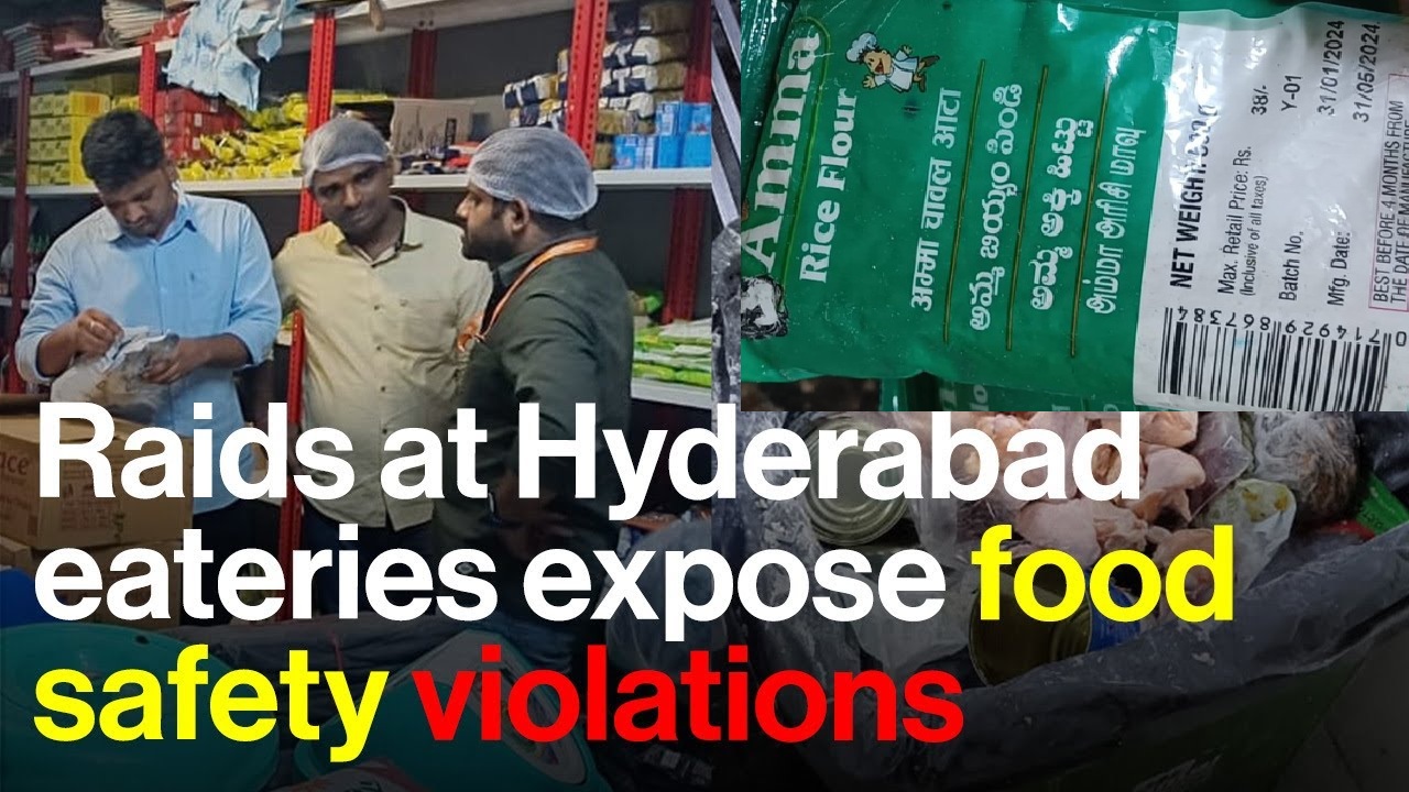 Food Safety Violations at Lulu Hypermarket and JNTU Canteen in Hyderabad