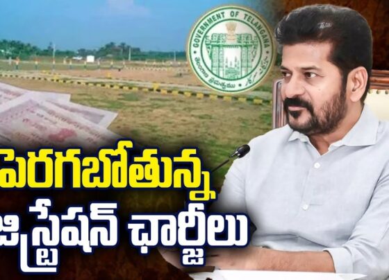 From August 1st, new registration charges for agricultural and non-agricultural lands, as well as properties, will come into effect in the state. The government recently decided to revise the market values of lands across the state. Initial Determination on July 1st The Stamps and Registrations Department initiated the process to reassess market values to implement the new charges. Guidelines have been provided to sub-registrars, aiming for the updated charges to reflect actual market conditions. An initial meeting with additional collectors and RDOs is scheduled for June 18th to kickstart the process. The department plans to finalize new registration charges by July 1st, after a thorough review. Subsequent stages will involve finalizing the market values to be implemented from August 1st. Committees at the mandal and district levels will oversee the process, ensuring smooth implementation. Market Value Revision Guidelines The Stamps and Registrations Department has issued guidelines for revising market values in both rural and urban areas. The aim is to ensure the revised values reflect real market conditions. Commissioner Naveen Mittal emphasized the need for careful assessment and urged cooperation with Revenue, Panchayat Raj, Survey-Land Records, and Municipal departments across the state. Rural Area Assessments The process in rural areas involves identifying villages along national and state highways, considering areas suitable for non-agricultural use, and evaluating industrial and SEZ zones. Open land prices in these areas will be taken into account to revise market values. District registrars and DIGs will focus on areas where land prices have either increased or decreased, ensuring an accurate reflection of market trends. Input from revenue and panchayat officials will also be considered for agricultural land valuations. Urban Area Assessments In urban areas, local bodies such as municipal corporations and municipal councils will determine values based on specific zones within their jurisdictions. Commercial areas and main roads will be assessed to set values that match the locality. Colonies, internal roads, and areas with developed infrastructure will also be reviewed, with adjustments made as necessary. This ensures that both increases and decreases in value are accurately reflected. Revised Valuation Process The process involves several key steps: Meeting with Officials: A meeting with revenue, municipal, and panchayat officials is scheduled for June 18, 2024. Completion of Market Value Revisions: The revisions are to be completed by June 23, 2024. Review: A review session will be held on June 25, 2024. Committee Approval: Approval from the committee is expected by June 29, 2024. Website Display: The revised values will be displayed on the department’s website by July 1, 2024. Feedback and Resolution: Suggestions, recommendations, and objections will be accepted and addressed by July 20, 2024. Final Update: The department’s website will be updated with the new prices on July 31, 2024. Implementation of Revised Prices: The revised prices will be implemented starting August 1, 2024.