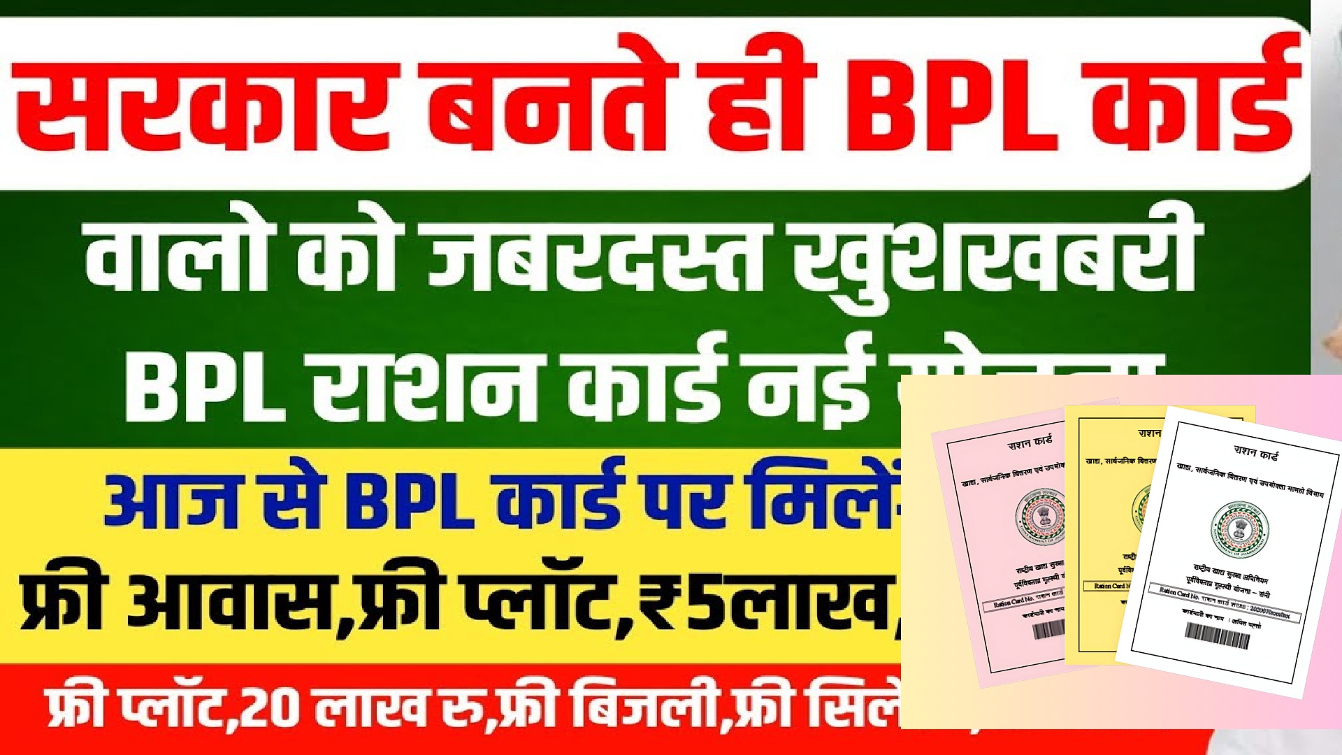 New Support Measures for BPL Ration Card Holders Unveiled by Government