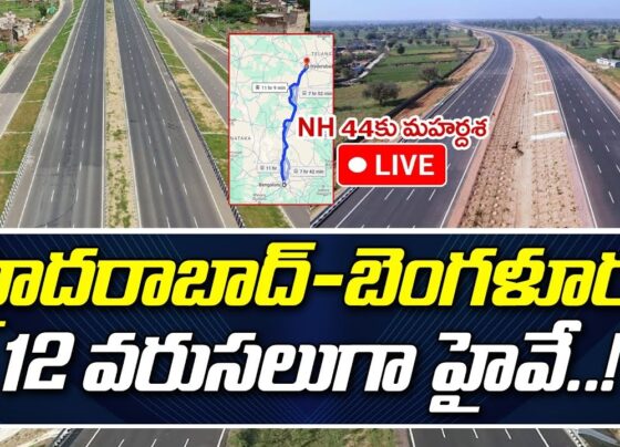 Hyderabad Bangalore Highway Expansion: A Transformative Journey for Rayalaseema The Hyderabad-Bangalore Highway, also known as the NH-44, is set to undergo a significant expansion, bringing prosperity and progress to the Rayalaseema region. The Central Government’s approval for this ambitious project marks a turning point in the region’s connectivity and economic growth. Key Highlights: Economic Boost: The expansion of the Hyderabad-Bangalore Highway promises economic development and improved livelihoods for the people of Rayalaseema. The region has witnessed remarkable progress in recent years, with economic and labor force growth. The NH-44, currently spanning four lanes, will soon be widened to a 12-lane expressway, enhancing connectivity and trade. Infrastructure Upgrades: The highway expansion will address existing bottlenecks and improve road conditions. With the addition of two more lanes, the highway will accommodate increased traffic and facilitate smoother transportation of goods and passengers. The project aims to reduce travel time and enhance safety for commuters. Regional Impact: The expansion will directly benefit districts like Kurnool and Anantapur. The Hyderabad-Bangalore Highway serves as a lifeline for these districts, connecting them to major cities and markets. Improved infrastructure will attract investments, boost tourism, and create employment opportunities. Environmental Considerations: The project takes into account environmental concerns, including water scarcity and power shortages. Sustainable practices will be adopted to minimize the impact on natural resources. The highway will be designed to accommodate future needs, ensuring long-term benefits. Toll Collection and Funding: Toll booths will be strategically placed along the expanded highway to generate revenue for maintenance and further development. The Andhra Pradesh government, in collaboration with the Central Government, will oversee the project’s funding and execution. In conclusion, the Hyderabad-Bangalore Highway expansion is a testament to the government’s commitment to regional development. As the road widens, so do the opportunities for progress, prosperity, and connectivity in Rayalaseema. Let us look forward to a brighter future for this historically rich and culturally vibrant region .
