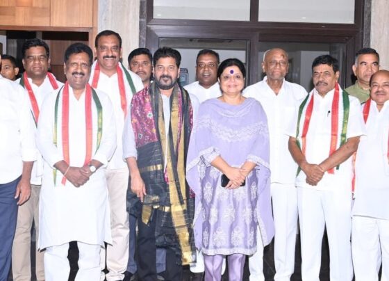 Major Setback for BRS and KCR as Six MLCs Join Congress on 5th July 2024. Bharasa faced a significant blow as six of its Members of the Legislative Council (MLCs) defected to the Congress party, creating a political stir. The move was executed discreetly, without any fanfare or prior speculation. List of 6 MLCs Join Congress in Telangana In a surprising turn of events, six Bharasa MLCs switched allegiance to Congress post-midnight. Bhanuprasad, BRS MLC joined Congress Baswaraju Sarayya, BRS MLC joined Congress Dande Vithal, BRS MLC joined Congress MS Prabhakar, BRS MLC joined Congress Yegge Mallesham, BRS MLC joined Congress and Boggarapu Dayanand, BRS MLC joined Congress in the presence of Chief Minister Revanth Reddy. This quiet yet strategic shift took place without any prior hint or public attention, maintaining utmost secrecy. The Midnight Merger The defection occurred around 1 AM when the six MLCs joined Congress, supervised by CM Revanth Reddy and state Congress in-charge Deepa Das Munshi. The leaders adorned the Congress scarves, marking their official entry into the party. These MLCs, namely Bhanuprasad, Baswaraju Sarayya, Dande Vithal, MS Prabhakar, Yegge Mallesham, and Boggarapu Dayanand, formalized their switch to Congress, causing a substantial setback for Bharasa. The Strategic Meeting