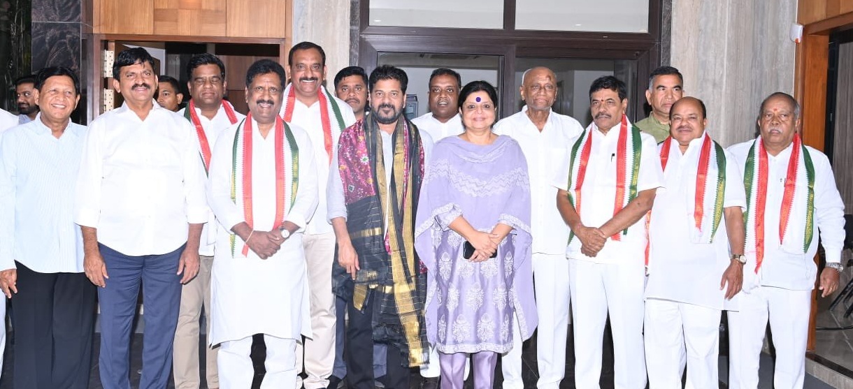 6 MLCs Join Congress in Telangana