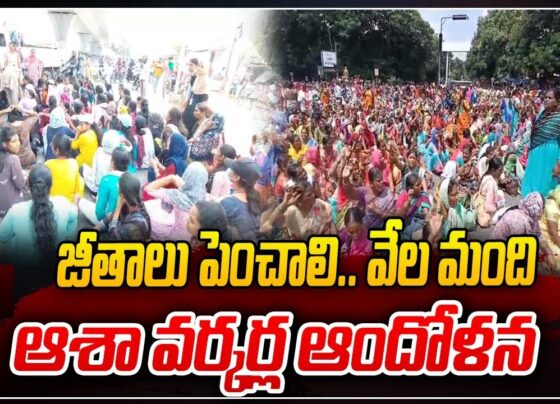 Thousands of ASHA Workers Stage Flash Protest at Koti Crossroads In a dramatic show of solidarity, thousands of ASHA (Accredited Social Health Activist) workers staged a flash protest at Koti Crossroads. These health workers, who play a crucial role in India's primary healthcare system, are demanding the implementation of promised job security and better wages from the government. The protest, initially planned at Indira Park Dharna Chowk, was thwarted by the police, leading to the assembly of workers at Koti Crossroads. ASHA Workers' Demands for Job Security and Fair Wages The ASHA workers, supported by the CITU (Centre of Indian Trade Unions), began their protest with a sit-in at Indira Park Dharna Chowk. They demanded the immediate fulfillment of job security promises made by the Congress government. The workers' frustration peaked as the police arrested those attempting to march towards the Assembly. Leaders of the employee union accused the government of neglecting their promises and highlighted the dire financial conditions faced by the workers due to inadequate salaries. Police Intervene in ASHA Workers' Protests As ASHA workers from various districts converged at the Assembly, police intervention led to mass arrests, sparking further tension. Despite these obstacles, the workers remained undeterred, staging a flash protest at Koti Crossroads. Chanting slogans against the government, they vowed not to disperse until their demands were met. Similar scenes unfolded with village panchayat workers, who were also stopped and arrested by the police. Crucial Role of ASHA Workers in Primary Health Centers ASHA workers are essential in providing healthcare services across urban and rural areas. They visit disease-prone areas to collect data for healthcare providers, create lists of children aged 0-5, and support pregnant women and patients. In the district, 660 ASHA workers operate across 17 primary health centers, four urban health centers, three slum clinics, 146 sub-centers, and nine 24-hour health centers. Despite their critical role, ASHA workers lament the lack of basic wages and the increasing workload without proportional compensation. Calls for Legislative Action and Budget Allocation In their recent actions, ASHA workers have besieged MLAs' homes, urging the Assembly to address their issues and allocate a special budget. The state committee called for a mass rally in Hyderabad on the 30th as part of their ongoing protests. The workers demand the implementation of promises made by the Health Commissioner in February, including insurance, retirement benefits, and a minimum monthly wage of Rs. 18,000. Continuous Struggles Without Leave ASHA workers, who work tirelessly from morning till night without leave, face mounting workloads and stagnant wages. Despite previous protests and strikes during the BRS government, only superficial agreements were made. The workers were promised measures like pending PRCs, arrears, and COVID-19 risk allowances, which remain unfulfilled. The workers now urge the current Congress government to honor the promises made and improve their working conditions. Insurance and Retirement Benefits for ASHA Workers The workers call for the immediate issuance of a government order providing Rs. 50 lakh insurance coverage for each ASHA worker and Rs. 5 lakh retirement benefits. They also demand half of their wages be paid as a pension. Pending registers should be printed and distributed promptly. Need for Promotions and Medical Leave ASHA workers seek six months of medical leave with pay and promotions to ANM (Auxiliary Nurse Midwife) and GN (General Nursing) positions. They demand the immediate payment of six months' PRC arrears from July to December 2021 and measures to curb harassment by officials. Supporting the Fight for Workers' Rights CITU district secretary Ranjit Kumar vowed to support the ASHA workers' fight for their rights, emphasizing the need for wage hikes in line with rising living costs. He called for the allocation of a budget for ASHA workers in the current Assembly sessions and the prompt resolution of pending issues.