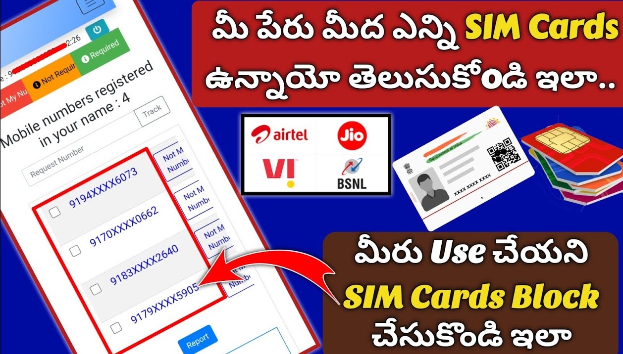 Aadhaar SIM Card Cyber Fraud