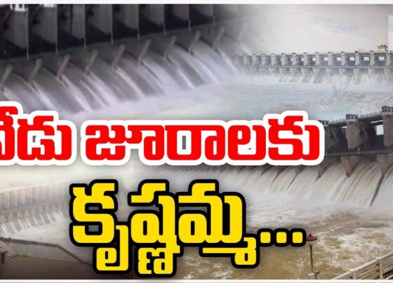 Krishna River Water Levels: Almatti and Jurala Dams Overflow Amidst Heavy Rains Increased Inflows in Upper Krishna Basin The Krishna River, originating in the Western Ghats and flowing through Maharashtra, Karnataka, and Andhra Pradesh, is experiencing significant inflows due to relentless rains in the upper catchment areas of Maharashtra and Karnataka. These heavy rains have caused a substantial increase in the water levels of several dams, leading to the release of excess water downstream. Almatti Dam's Overflow and Impact The Almatti Dam in Karnataka, a crucial structure in the Krishna River basin, has seen a dramatic rise in water levels. The dam, with a full capacity of 123 TMC (Thousand Million Cubic feet), currently holds 102 TMC, prompting authorities to release water to prevent overflow. As a result, 14 out of 26 gates were opened, releasing over 65,000 cusecs (cubic feet per second) of water downstream to Narayanpur Dam. Narayanpur Dam and Subsequent Releases The Narayanpur Dam, situated downstream of Almatti, is also experiencing increased inflows. The dam, with a full capacity of 33 TMC, is near its maximum storage, holding 31 TMC. Authorities have released 62,955 cusecs of water from Narayanpur to manage the inflow and maintain safety. Jurala Dam's Response to Rising Waters The Jurala Dam, further downstream in Telangana, is now receiving significant inflows due to the releases from Karnataka's dams. The dam's current water storage is at 7.9 TMC, against a full capacity of 9.6 TMC. The increased water flow has enabled the Jurala Hydel Power Project to utilize 7,500 cusecs for electricity generation, with potential for more as inflows continue. Implications for Srisailam and Nagarjuna Sagar Projects The Srisailam Dam, one of the largest reservoirs on the Krishna River, is set to benefit from these increased inflows. With water levels currently 24 feet below the minimum drawdown level of 834 feet, the upcoming surge is expected to bring much-needed relief to farmers in Telangana and Andhra Pradesh. This boost in water levels will also aid the Nagarjuna Sagar Project, crucial for irrigation and drinking water supply in the region. Farmers' Relief and Agricultural Impact Farmers in the Krishna River basin, who have faced crop holidays and water scarcity, are now hopeful with the inflow of water. The Almatti and Narayanpur dams' releases have provided a lifeline, potentially averting a crisis in agricultural production. The abundant water supply is expected to rejuvenate the fields and support the cultivation of various crops. Flood Management and Safety Measures The ongoing heavy rains and resulting water releases have necessitated robust flood management strategies. Authorities are closely monitoring the situation to ensure the safety of communities and infrastructure downstream. The Krishna River Management Board (KRMB) plays a pivotal role in coordinating these efforts, particularly with the contentious water-sharing issues between Telangana and Andhra Pradesh.