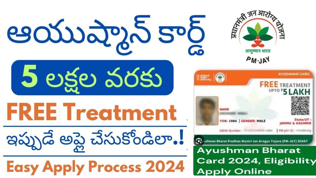 Ayushman Bharat Yojana, initiated by the Government of India, stands as a lifeline for millions, offering substantial support to economically vulnerable individuals. Launched by Prime Minister Narendra Modi, the scheme aims to ensure that those from weaker financial backgrounds receive proper medical treatment without the burden of exorbitant bills. With health insurance coverage up to ₹5,00,000, over 30 crore Indians have already benefitted from the Ayushman Bharat Card. Here’s everything you need to know about eligibility, application, and benefits of the Ayushman Bharat Card 2024. Rising Medical Costs in India Medical expenses in India have skyrocketed, making even basic treatments unaffordable for many. A significant illness can devastate a family's finances, particularly for those already struggling economically. To alleviate this burden, the Ayushman Bharat Scheme was launched, providing much-needed financial relief and access to healthcare. What is the Ayushman Bharat Card? The Ayushman Bharat Card offers health insurance worth ₹5,00,000 to beneficiaries, covering extensive medical expenses. This initiative significantly reduces the financial strain associated with medical treatments, enabling beneficiaries to focus on recovery rather than costs. With new registrations open, individuals interested in availing the benefits can apply online. Here’s a detailed look at the scheme, including eligibility criteria and the application process. Ayushman Bharat Card 2024: Key Details Scheme Name: Ayushman Bharat Card 2024 Organized by: Government of India Application Process: Online Official Website: pmjay.gov.in Eligibility Criteria for Ayushman Bharat Card 2024 Before applying, ensure you meet the eligibility criteria set by the authorities. The criteria include: Residency: The applicant must be a registered and permanent resident of India. Economic Status: Benefits are reserved for individuals from economically weak backgrounds. Category: Individuals from backward categories and their families are eligible. National Food Security Act: Applicants covered under this act are eligible to apply. How to Apply for the Ayushman Bharat Card 2024 To apply for the Ayushman Bharat Card, follow these steps carefully: Visit the Official Website: Go to pmjay.gov.in. Register: Use your email and phone number to register on the portal. If already registered, log in with your credentials. Application Form: Search for "Application for Ayushman Bharat Card" and access the online form. Fill in Details: Enter required details such as name, gender, address, and annual household income. Upload Documents: Attach scanned copies of necessary documents. Review: Double-check all details and documents. Submit: Submit the form and await approval. Documents Required for Ayushman Bharat Card 2024 Ensure you have the following documents ready for the application process: Aadhaar Card Bank Passbook Ration Card Passport Size Photo Mobile Number Benefits of the Ayushman Bharat Card 2024 The Ayushman Bharat Card offers numerous benefits, including: Healthcare Coverage: Up to ₹5,00,000 health insurance per year. Cashless Treatment: Access to cashless treatment across a wide network of hospitals. Extensive Network: Coverage at numerous hospitals nationwide. No Family Size Limit: Coverage extends to the entire family. Pre-existing Disease Coverage: Includes pre-existing conditions. Portability: Benefits are portable across the country. Unlimited Medical Expenses: No cap on medical expenses. Paperless Process: Digital and hassle-free application process. Emergency Advantages: Emergency healthcare coverage. Preventive Health Checkups: Regular health checkups to prevent illnesses. How to Download the Ayushman Bharat Card 2024 After your application is approved, download your Ayushman Bharat Card by following these steps: Visit the Official Website: Go to pmjay.gov.in. Beneficiary Corner: Navigate to the "Beneficiary Corner". Upload Details: Enter your Aadhaar number, mobile number, or other required information. OTP Verification: Complete OTP verification. Download: Your Ayushman Bharat Card will be ready for download and printing. Frequently Asked Questions How many people have registered so far? Over 30 crore people have applied for the scheme. Who organized the Ayushman Bharat Yojana? The scheme was organized by Prime Minister Shri Narendra Modi and the Government of India. What is the maximum amount of life insurance under the Ayushman Bharat Yojana? Beneficiaries receive up to ₹5,00,000 through the Ayushman Bharat Card. What is the official website for this Yojana? You can apply and download your Ayushman Bharat Card from the official website: pmjay.gov.in. The Ayushman Bharat Card 2024 is a monumental step towards ensuring healthcare accessibility for all, particularly those from economically disadvantaged backgrounds. Apply today to secure the healthcare benefits you and your family deserve.