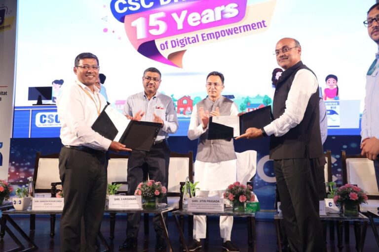 Introduction to CSC's Unique Service Model The Common Service Centers (CSC) initiative exemplifies the spirit of Atmanirbhar Bharat by effectively combining technology and human resources. With the involvement of over 500,000 dedicated individuals, CSC stands as a beacon of rural empowerment and digital inclusion, contributing significantly to the vision of a self-reliant India. CSC: A Pillar of Digital India CSC's innovative service delivery model leverages a vast network of operators to bring essential services to the doorstep of rural citizens. This network is instrumental in bridging the digital divide, ensuring that even the most remote areas have access to government and private sector services. By empowering local entrepreneurs to manage these centers, CSC fosters a culture of self-reliance and entrepreneurship. Empowering Rural India Through Technology The integration of advanced technology with human resources at CSC enables efficient and accessible service delivery. This approach not only facilitates the provision of various services, including healthcare, education, and financial inclusion, but also empowers individuals by creating employment opportunities in rural areas. The CSC model highlights how technology can be harnessed to drive socio-economic development and enhance the quality of life in rural communities. The Role of CSC in Promoting Atmanirbhar Bharat CSC's contribution to Atmanirbhar Bharat goes beyond mere service delivery. By equipping rural populations with the tools and knowledge necessary to thrive in a digital world, CSC supports the broader goal of self-reliance. The initiative encourages local innovation and entrepreneurship, fostering a sense of ownership and responsibility among rural citizens. Celebrating 15 Years of CSC: A Milestone of Success As CSC celebrates 15 years of service, it stands as a testament to the power of public-private partnerships in driving national development. The anniversary, marked by #CSCDiwas, serves as an opportunity to reflect on the achievements of the past decade and a half and to set new goals for the future. The continued success of CSC hinges on its ability to adapt and evolve in response to the changing needs of rural India. Niten Chandra's Vision for CSC Niten Chandra, Secretary of the Department of Ex-Servicemen Welfare, Ministry of Defence, underscores the importance of CSC in the context of national development. He emphasizes that the unique model of CSC, blending technological advancements with human resources, is a prime example of the Atmanirbhar Bharat initiative. His vision includes expanding the reach of CSC to ensure that every citizen, regardless of their location, can benefit from the services provided. The Future of CSC: Expanding Horizons Looking ahead, CSC aims to broaden its scope of services and enhance its technological infrastructure. This includes incorporating cutting-edge technologies such as artificial intelligence and blockchain to improve service efficiency and transparency. Additionally, CSC plans to increase its focus on digital literacy, ensuring that all citizens are equipped to participate fully in the digital economy.