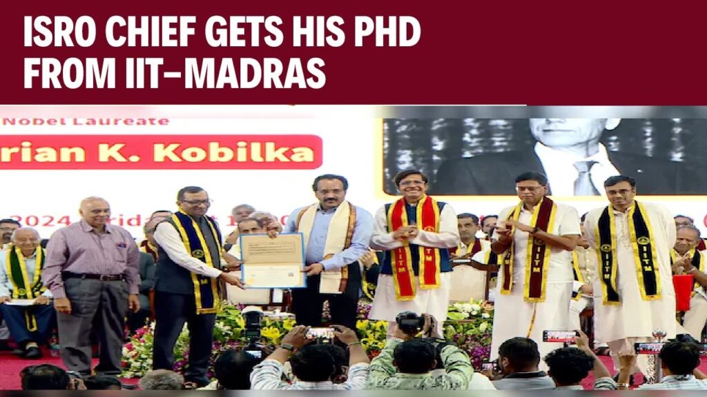 The Journey of Dr. S. Somnath: From Rural Roots to Academic Heights Dr. S. Somnath, the esteemed chairman of ISRO, recently achieved a significant milestone by earning his PhD from the prestigious Indian Institute of Technology Madras (IIT-Madras). This accomplishment is not just a personal triumph but an inspiring story of perseverance and dedication. Early Life and Passion for Engineering Born and raised in a small village, Dr. Somnath's journey to the pinnacle of academic and professional success is nothing short of remarkable. His early years were marked by a profound curiosity and passion for engineering, particularly in the field of vibration isolators. This interest was nurtured during his initial days as a young engineer at ISRO. The Long and Arduous Path to a PhD Earning a PhD is a challenging endeavor, more so when balanced with the demanding responsibilities of leading an organization like ISRO. Dr. Somnath’s journey to his doctorate was a lengthy process that began many years ago. The subject of his PhD—vibration isolators—was close to his heart and stemmed from his early engineering projects. Over 35 years of accumulated work and research culminated in his doctoral thesis. Balancing Leadership and Academic Pursuits Dr. Somnath's role as ISRO chairman required immense dedication and focus. Despite his busy schedule, he remained committed to his academic goals. The final phase of his PhD journey involved intense efforts to convert years of research into a comprehensive thesis. This included publishing papers, attending seminars, and defending his research. Overcoming Health Challenges During his tenure as the director of various divisions within ISRO, Dr. Somnath faced significant health challenges. Instead of hindering his progress, these challenges motivated him to prioritize his academic aspirations. This period allowed him to focus on completing his PhD, driven by an internal passion and a commitment to fulfill his lifelong goals. The Significance of the Achievement Dr. Somnath’s PhD is not just a personal victory but a testament to his unwavering determination and resilience. His story serves as an inspiration to many, demonstrating that with dedication and perseverance, it is possible to achieve great heights, irrespective of the challenges one may face. The Impact on ISRO and Future Aspirations Dr. Somnath's academic achievement is expected to have a positive impact on his work at ISRO. His deepened understanding of vibration isolators and other engineering principles will likely contribute to advancements in ISRO's projects and missions. Moreover, his journey highlights the importance of continuous learning and personal growth, even at the highest levels of professional success. Inspiring the Next Generation Dr. Somnath’s story is a beacon of hope and motivation for aspiring engineers and students. It underscores the value of education, hard work, and the pursuit of one’s passions. His success serves as a reminder that no dream is too big, and no goal is unattainable with the right mindset and effort. Conclusion Dr. S. Somnath's accomplishment of earning a PhD from IIT-Madras is a remarkable milestone in his illustrious career. From his humble beginnings in a village to leading one of the world's foremost space research organizations, his journey is a powerful narrative of resilience, dedication, and the relentless pursuit of excellence. As he continues to lead ISRO to new heights, his story will undoubtedly inspire countless individuals to pursue their dreams with unwavering determination.