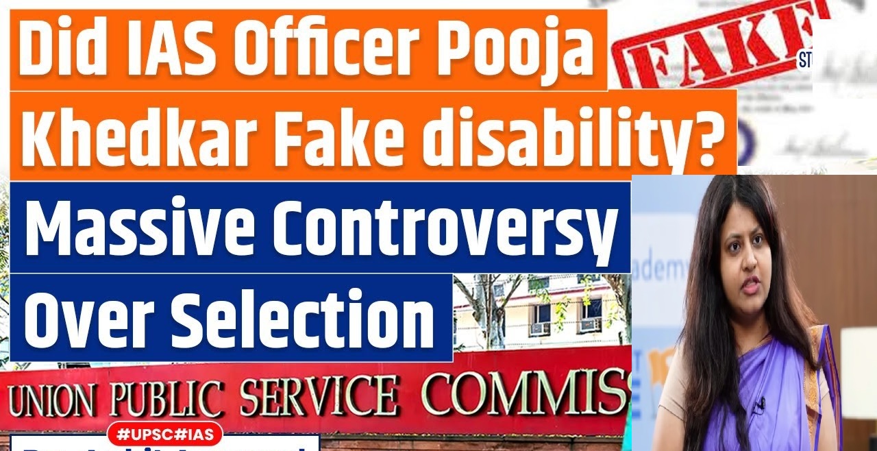 Puja Khedkar Trainee IAS officer