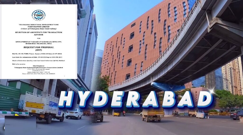 Hyderabad's New Iconic Landmark: T Square at Knowledge City, Raidurgam Hyderabad is set to unveil a new urban marvel: the T Square at Knowledge City, Raidurgam. This open plaza is designed to be a bustling hub where people can gather freely throughout the day, hosting a variety of events from spontaneous concerts to well-organized gatherings. A New Attraction in Cyberabad The west zone of Hyderabad, home to the famous HITEC City and Financial District, also known as Cyberabad, is about to get a significant enhancement with the upcoming T Square. This region already houses over 100 major IT, ITeS, and BFSI global companies, providing employment to nearly one million individuals. The Hyderabad Knowledge City, developed in Raidurgam, is the latest landmark in Cyberabad, sprawling over 30 acres and featuring over seven million square feet of IGBC Platinum-rated IT park. Connectivity and Accessibility The area benefits from excellent public transportation options provided by TGRTC and Hyderabad Metro Rail, with a convenient stop at Raidurg Station. However, there is a notable lack of public spaces and amenities for the local population, especially for software employees and the youth. Recognizing this gap, the Telangana Industrial Infrastructure Corporation Limited (TGIIC) has planned to construct T Square, an iconic multi-functional plaza to cater to these needs. Vision for T Square: A Multi-functional Urban Space The vision for T Square is to create a vibrant urban space that serves as a major tourist destination, an entertainment hub, a collaboration zone, and a commercial intersection. TGIIC is inviting architects and transaction advisors to collaborate on the project, ensuring the design incorporates the needs of the local community while also becoming a landmark destination. Architectural and Planning Initiatives Architectural firms and advisors are required to coordinate with TGIIC to develop concept plans for T Square. Their task includes proposing optimal project structures and assisting TGIIC in finalizing the best development strategies. This initiative is part of a broader plan to transform Raidurgam into a bustling urban space akin to New York City's Times Square. T Square: Inspired by Times Square, New York Drawing inspiration from the iconic Times Square in New York, T Square aims to replicate its dynamic environment. Just like Times Square, which is known for its commercial intersections, tourist attractions, and entertainment centers, Hyderabad’s T Square will feature vibrant digital billboards and host a range of events. The goal is to create a space that provides a convenient and attractive atmosphere for the community, fostering both impromptu gatherings and organized events. Project Details and Timeline TGIIC has issued tenders for the T Square project, inviting architectural and advisory services to begin the development process. The project is set in the rapidly growing area of Raidurgam, close to the biodiversity regions. According to the Request for Proposal (RFP), the deadline for bid submission is August 9. The selection process for the architect-cum-transaction advisor will follow the Quality-cum-Cost Based Selection (QCBS) method. Creating a Community Hub The primary objective of T Square is to offer a comfortable and attractive environment for the community. It will host a variety of events, from impromptu concerts to scheduled gatherings, providing a space for meetings and social interactions. By creating such a multifunctional urban space, TGIIC aims to enhance the quality of life for residents and employees in the west zone of Hyderabad. Conclusion The development of T Square at Knowledge City, Raidurgam, marks a significant step in Hyderabad’s urban planning and community development. This iconic plaza, inspired by New York’s Times Square, is poised to become a major attraction, offering diverse activities and vibrant public spaces. With its strategic location and thoughtful design, T Square promises to enrich the urban fabric of Cyberabad, providing a dynamic and engaging environment for all.