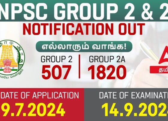 Comprehensive Guide to TNPSC Group 2 2024 Notification: How to Apply, Eligibility Criteria, Exam Pattern, and More TNPSC Group 2 Notification 2024 Released for 2327 Positions: Download PDF Now The Tamil Nadu Public Service Commission (TNPSC) has officially released the TNPSC Group 2 Notification for 2024, announcing 2327 vacancies across Group 2 and Group 2A positions. Aspiring candidates can apply online via the official TNPSC website until July 19, 2024. TNPSC Group 2 Exam 2024 Overview Conducting Authority: Tamil Nadu Public Service Commission (TNPSC) Examination: TNPSC Group 2 & 2A Exam Total Vacancies: 2327 Application Window: June 20 to July 19, 2024 Preliminary Exam Date: September 14, 2024 Salary Range: Rs. 37,200 - 1,17,600 Examination Mode: Offline Official Website: tnpsc.gov.in Key Dates for TNPSC Group 2 2024 Ensure you mark these essential dates related to the TNPSC Group 2 2024 Exam: Notification Issued: June 20, 2024 Application Deadline: July 19, 2024 Preliminary Exam Date: September 14, 2024 TNPSC Group 2 Vacancy Details 2024 The TNPSC has detailed the 2327 vacancies for Group 2 and Group 2A posts. For a thorough breakdown of the vacancy distribution, refer to the official notification. How to Apply for TNPSC Group 2 2024 Online Candidates must apply online for the TNPSC Group 2 2024 through the official website. Ensure you have all necessary documents ready before starting the application process. TNPSC Group 2 Application Fee 2024 The application fee for the TNPSC Group 2 exam varies based on the examination stage. Candidates can pay the fee online using debit cards, credit cards, or internet banking. Eligibility Criteria for TNPSC Group 2 2024 To be eligible for TNPSC Group 2 2024, candidates must meet specific criteria, including age limits and educational qualifications. Detailed eligibility requirements are available in the official notification. Frequently Asked Questions (FAQs) Q1. What is the application fee for the TNPSC Group 2 2024 exam? The application fee includes a one-time registration fee of Rs. 150/- and separate exam fees for the Preliminary and Main exams. Q2. What is the selection process for the TNPSC Group 2 2024 exam? The selection process includes a Preliminary Exam, a Main Written Exam, and an Interview/Personality Test for Group 2 (Interview Posts). Group 2A (Non-Interview Posts) candidates will undergo a Written Test only. Q3. Where can I apply online for TNPSC Group 2 2024? Candidates can apply online for TNPSC Group 2 2024 through the official website here. Meta Description: Discover the latest TNPSC Group 2 2024 Notification, including detailed information on vacancies, eligibility criteria, exam dates, and application procedures. Start your journey towards a rewarding career in Tamil Nadu civil services today! TNPSC Group 2 Notification 2024: Application Form Available @tnpscexams.in The Tamil Nadu Public Service Commission officially released the notification for the Group 2 & 2A Exam 2024 on June 20, 2024, for a total of 2327 vacancies. Scroll down for more details about this recruitment drive. TNPSC Group 2 2024 Recruitment Aspiring candidates for Group II and IIA posts should note that the application form is available on the official TNPSC website from June 20, 2024, to July 19, 2024. Recruitment Details: Country: India Organization: TNPSC Post Name: Group 2 & 2A Vacancies: 2327 Application Period: June 20, 2024 - July 19, 2024 Exam Date: September 14, 2024 Official Website: tnpsc.gov.in TNPSC Group 2 Vacancy Breakdown 2024 The TNPSC Group 2 & 2A Exam 2024 notification outlines the 2327 vacancies. Candidates can check the specific departments and posts in the official notification. Group 2 (Interview Posts): Junior Employment Officer - Employment and Training (Employment Wing) Department Probation Officer - Department of Prisons and Correctional Services Assistant Inspector of Labour - Labour Department Sub Registrar, Grade-II - Registration Department Junior Employment Officer (Differently Abled) - Employment and Training (Employment Wing) Department Special Assistant - Vigilance and Anti-Corruption Department Special Branch Assistant - Intelligence Section, Office of the Commissioner of Police Special Branch of Criminal Investigation Department Group 2A (Non-Interview Posts): Municipal Commissioner, Grade-II - Municipal Administration Department Assistant Section Officer - Various Departments including Secretariat, Law, and Finance Departments Full Time Residential Warden (Men’s Hostel) - Dr. Ambedkar Government Law College, Chennai Senior Inspector of Co-Operative Societies - Department of Co-operative Societies Audit Inspector - Audit wing of Hindu Religious and Charitable Endowments Administration Department Assistant Inspector in Local Fund Audit - Local Fund Audit Department Supervisor / Junior Superintendent - Agricultural Marketing and Agri-Business Department Handloom Inspector - Handlooms and Textiles Department Revenue Assistant - Revenue Department Assistant - Various Departments Junior Co-Operative Auditor - Department of Co-Operative Audit Audit Assistant - Accounts Branch of Highways Department Personal Clerk - Various Departments Steno-Typist - Tamil Nadu Legislative Assembly Planning Junior Assistant - Tamil Nadu State Planning Commission Lower Division Clerk - Tamil Nadu Legislative Assembly Candidates are strongly encouraged to download the notification brochure for post-wise educational qualifications and eligibility details. TNPSC Group 2 Eligibility Criteria 2024 To apply for the TNPSC Group 2 and 2A Exam 2024, candidates must hold a Bachelor's degree from a recognized institution. Age requirements vary by post, with minimum ages of 18, 20, 22, or 26 years, and maximum ages of 30 or 40 years. Detailed eligibility criteria are available in the official advertisement. TNPSC Group 2 Application Fee 2024 To apply for the TNPSC Group 2 and 2A Services 2024, candidates must pay ₹150 for One-Time Registration (OTR), ₹100 for the Preliminary Exam, and ₹150 for the Main Exam. Fees can be paid using debit cards, credit cards, NET banking, or UPI. TNPSC Group 2 Exam Pattern 2024 The exam pattern for TNPSC Group 2 and 2A 2024 includes: Preliminary Exam: Mode: Offline Duration: 3 hours Sections: General Tamil/General English, General Studies, Aptitude and Mental Ability Test Total Questions: 200 Marking Scheme: Each question carries 1.5 marks; no negative marking Total Marks: 300 Language: Bilingual (English and Tamil) Main Exam: Mode: Offline Duration: Paper I: 1 hour 30 minutes Paper II: 3 hours Sections: Paper I: Mandatory Tamil Eligibility Paper, including Tamil to English Translation, English to Tamil Translation, Precis Writing, Comprehension, Hints Development, General Essay Writing, Official Letter Writing, Knowledge in Tamil Language Paper II: General Studies (Descriptive type) Total Marks: Paper I: 100 (Qualifying) Paper II: 300 Language: Bilingual (English and Tamil for Paper II) TNPSC Group 2 Exam Date 2024 The TNPSC has announced that the Group 2 and 2A Services Exam 2024 will be held on September 14, 2024, in an offline format. The exam will consist of 200 multiple-choice questions, each worth 1.5 marks.