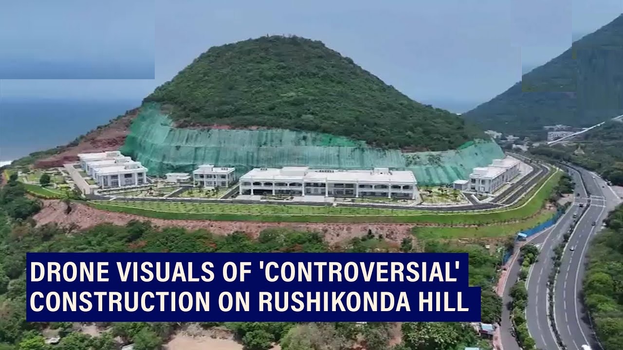 The Future of Jagan Palace On Hills at Rushikonda 