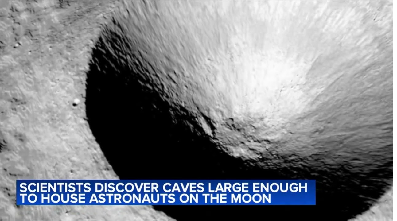 Underground Lunar Cave Discovered on Moon