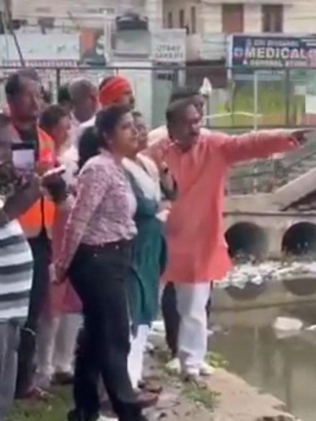 Amrapali Kata inspections at Sufilguda Lake Park