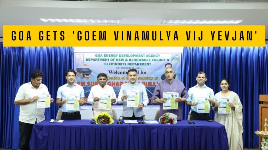 Goem Vinamulya Vij Yevjan Scheme 2024: Online Application, Benefits, and Eligibility To benefit the people of Goa, Chief Minister Pramod Sawant has launched the Goem Vinamulya Vij Yevjan Scheme 2024. This initiative promotes rooftop solar systems for households with an annual electricity usage of 400 units or less. A significant move towards sustainable energy, this scheme aligns with the PM Surya Ghar Muft Bijli Yojana, aiming to increase rooftop solar installations across Goa. This will help reduce dependence on traditional power sources and cut down electricity costs for residential homes. Read on to learn more about the Goem Vinamulya Vij Yevjan Scheme. Overview of the Goem Vinamulya Vij Yevjan Scheme 2024 The Goem Vinamulya Vij Yevjan initiative, introduced by Chief Minister Pramod Sawant, represents a substantial step towards sustainable energy in Goa. This scheme, in sync with the Prime Minister’s Surya Ghar Muft Bijli Yojana, encourages Goan households to generate their own electricity through solar rooftops, reducing their reliance on external power sources. Scheme Highlights: Name of the Scheme: Goem Vinamulya Vij Yevjan Scheme Launched By: Chief Minister of Goa Implementation Period: FY 2026-27 Objective: Support rooftop solar installations for households using 400 units or less annually Mode: Online Beneficiaries: People of Goa Budget: ₹75,021 crore State: Goa Official Website: PM Surya Ghar Objectives of the Goem Vinamulya Vij Yevjan Scheme 2024 The primary goal of this scheme is to promote the use of solar rooftops. With a budget allocation of ₹75,021 crore, the project is set for completion by FY 2026-2027. This initiative aims to boost the capacity of solar rooftops, enabling private residences to generate their own electricity and reduce their dependency on conventional power sources. An initial investment of ₹35 crore has been made, with the Goa Energy Development Agency covering the remaining costs for rooftop installations up to 5 kW for customers using 400 units or less annually. Key Features of the Goem Vinamulya Vij Yevjan Scheme The scheme has several key features designed to enhance its impact and reach: Promotion of Solar Installations: The project aims to increase rooftop solar installations in Goa, reducing reliance on traditional power sources. Cost Reduction: The scheme will help decrease electricity costs for households. Financial Support: The government will cover the remaining costs of rooftop installations in addition to the central financial aid. Target Beneficiaries: The scheme is available to residential customers using 400 units or less of power annually, with the government covering the remaining installation costs. Documents Required for the Goem Vinamulya Vij Yevjan Scheme To apply for the Goem Vinamulya Vij Yevjan Scheme, the following documents are required: Aadhar Card Bank Account Details Residence Proof PAN Card Address Details Income Proof Electricity Bill Eligibility Criteria for the Goem Vinamulya Vij Yevjan Scheme 2024 Before applying for the scheme, ensure you meet the following eligibility criteria: Permanent resident of Goa Properly connected to the electricity grid Annual electricity usage of less than 400 units Subsidy Details under PM Surya Ghar Yojana The subsidy structure under the PM Surya Ghar Yojana is as follows: Up to ₹30,000 per kW for residential households ₹18,000 per kW for additional capacity up to 3 kW Maximum total subsidy capped at ₹78,000 for systems over 3 kW Suitable Rooftop Solar Plant Capacity 0-150 units: 1 – 2 kW 150-300 units: 2 – 3 kW >300 units: Above 3 kW Rooftop Calculator The PM Surya Ghar Yojana Portal offers a Solar Rooftop Calculator that considers various factors, including the resident state, consumer category, total available rooftop space, investment amount, required solar plant capacity, and sanctioned load of electricity. Visit the official website’s rooftop calculator page for detailed information. Application Process for the Goem Vinamulya Vij Yevjan Scheme 2024 To apply for the scheme, follow these steps: Visit the Official Website: Go to the PM Surya Ghar Scheme website. Register: On the home screen, select the "apply here" option and provide the following details: State Electricity distribution company Electricity consumer number Mobile number Email address Log In: Enter your mobile number and consumer number to log in. Fill Out the Application: Complete the form to apply for rooftop solar. Submit the Application: Finish the online application. Await Feasibility Approval: Wait for DISCOM to approve the feasibility of your application. Install the Plant: Once you receive feasibility approval, install the solar plant with a recognized supplier in your DISCOM. Apply for Net Meter: After installation, submit the plant specifications and apply for a net meter. Receive Commissioning Certificate: After DISCOM inspection and net meter installation, they will generate a commissioning certificate via the portal. Receive Subsidy: Submit a voided check and bank account information using the online portal. Your subsidy will be credited to your bank account within thirty days. Financial Benefits of the Goem Vinamulya Vij Yevjan Scheme This project aims to enhance Goa’s solar rooftop installations, allowing more residential homes to produce their own electricity and become less dependent on traditional power sources. Consequently, electricity bills will be reduced, and the government will cover the remaining installation costs in addition to the central financial assistance. Conclusion The Goem Vinamulya Vij Yevjan Scheme 2024 is a significant initiative towards promoting sustainable energy in Goa. By encouraging rooftop solar installations, this scheme aims to reduce electricity costs and dependency on conventional power sources, paving the way for a greener and more self-sufficient energy future for the people of Goa.