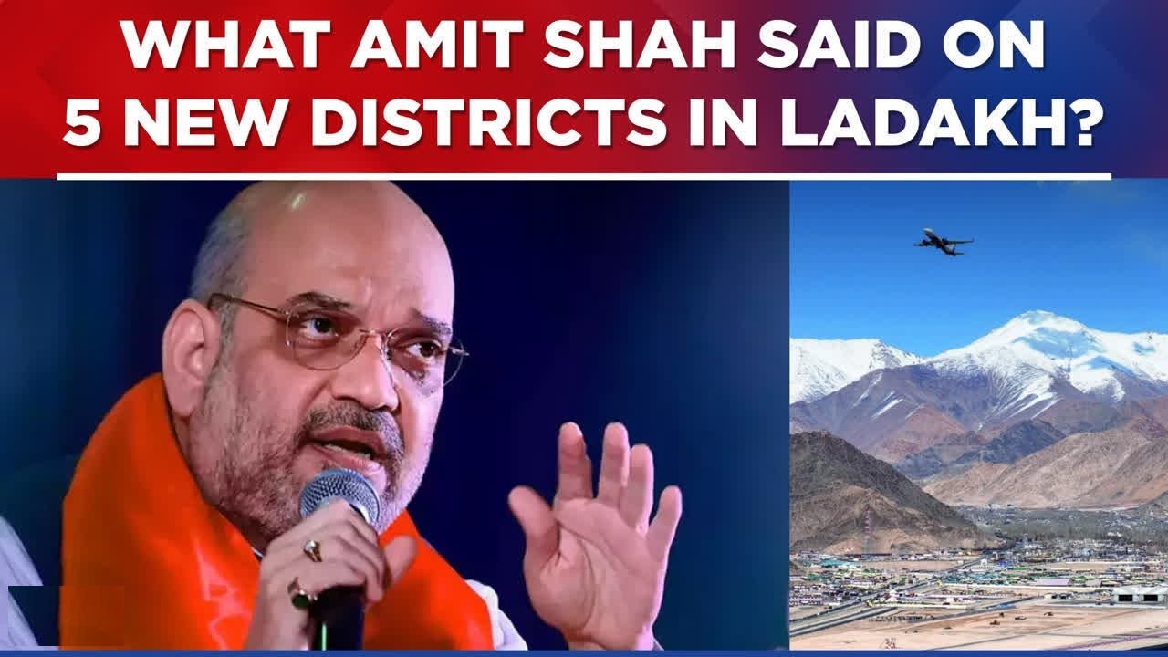Modi Government Establishes Five New Districts in Ladakh