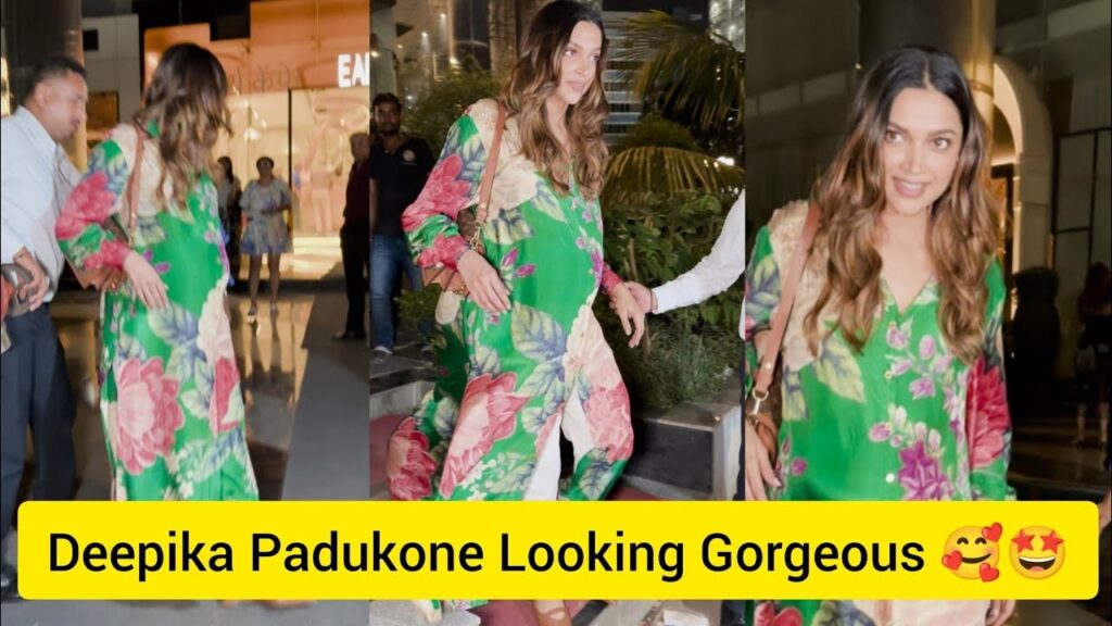 Bollywood superstar Deepika Padukone, who is expecting her first child, was recently spotted enjoying a dinner outing in Mumbai. The actress, known for her impeccable style and warm personality, made headlines as pictures and videos of her evening out circulated on social media platforms. Deepika Padukone's Elegant Dinner Look For her dinner outing, Deepika Padukone chose a chic ensemble that turned heads. She donned a green floral suit paired with crisp white trousers and completed the look with tan-colored heels. Adding a touch of sophistication, she carried a stylish handbag that complemented her outfit perfectly. The actress, who has always been a fashion icon, once again proved her sartorial prowess with this elegant yet comfortable look. A Memorable Interaction with Fans As Deepika exited the restaurant, she was warmly greeted by a crowd of fans eager to capture a moment with their favorite star. Ever gracious, Deepika obliged, smiling and posing for selfies with her admirers. The actress's down-to-earth nature shone through as she took the time to interact with each fan, making the evening even more special for those who were lucky enough to meet her. The Heartwarming Moment with a Fan's Baby One of the most endearing moments of the evening was when Deepika Padukone encountered a fan with a baby. The actress, who is herself a mom-to-be, couldn’t resist the adorable child. In a heartwarming gesture, she gently stroked the baby's head, showcasing her maternal instincts and leaving onlookers in awe of the tender moment. This sweet interaction was captured on video, further endearing her to her fans. Deepika Padukone and Ranveer Singh: Exciting Times Ahead Deepika Padukone and her husband, actor Ranveer Singh, are eagerly anticipating the arrival of their first child. The star couple shared the joyful news with their fans in an Instagram post on February 29, announcing that their baby is due in September. The couple's journey into parenthood has been met with immense love and support from their fans and the film fraternity. Celebrating 11 Years of 'Chennai Express' The same evening, Deepika took to Instagram to commemorate the 11th anniversary of her blockbuster film "Chennai Express." The actress shared a nostalgic post, reflecting on the film's impact and her unforgettable dialogue, "How many times do you think I've had to repeat this dialogue? Sahi jawaab ko milega 'Ek Bakwaas Dictionary." Her post quickly garnered attention, with fans reminiscing about the film's iconic moments. Conclusion Deepika Padukone continues to captivate audiences not just with her on-screen performances but also with her off-screen charm and grace. As she prepares for motherhood, her fans eagerly await the next chapter in her life, excited to see how this new journey unfolds. Whether it’s her style, her talent, or her genuine connection with her fans, Deepika Padukone remains a beloved figure in Bollywood, and her recent outing is just another reminder of why she holds a special place in the hearts of many.