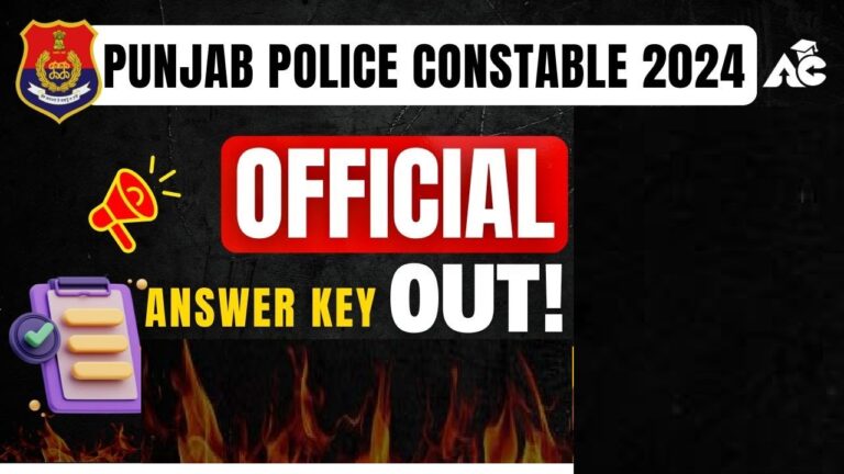 Punjab Police Constable Answer Key 2024: Your Complete Guide to Accessing and Understanding the Key The Punjab Police Constable Answer Key 2024 was officially released on August 21, 2024, at 07:00 PM. The answer key is a crucial document for candidates who appeared in the written examination, conducted between July 1 and August 16, 2024, in Computer-Based Test (CBT) mode. This article will guide you through all the essential details regarding the Punjab Police Constable Answer Key, including how to download it, important dates, eligibility criteria, and the selection process. Punjab Police Constable Answer Key 2024: Overview The Punjab Police has released the answer key for the constable recruitment exam. Candidates can access the answer key by visiting the official website at punjabpolice.gov.in. Here’s a brief overview of the recruitment process: Recruitment Organization: Punjab Police Post Name: Constable of Police Total Vacancies: 1,746 Answer Key Release Date: August 21, 2024 Category: Punjab Police Constable Answer Key 2024 Official Website: punjabpolice.gov.in The answer key is essential for candidates to verify their answers and estimate their scores before the official results are announced. Additionally, candidates can raise objections if they find any discrepancies in the answer key. Key Dates for Punjab Police Constable Recruitment 2024 Understanding the timeline of the recruitment process is critical for candidates. Below are the important dates related to the Punjab Police Constable Recruitment 2024: Application Period: March 14 to April 4, 2024 Written Exam Dates: July 1 to August 16, 2024 Answer Key Release Date: August 21, 2024 Objection Window: September 21 to September 23, 2024 Candidates should ensure that they adhere to these dates, especially the objection window, if they wish to challenge any answers in the released answer key. Punjab Police Constable Recruitment 2024: Vacancy and Eligibility The Punjab Police announced a total of 1,746 vacancies for the position of Constable in both District and Armed Police Cadres. Below is the breakdown of vacancies and the eligibility criteria: Post Name: Constable (District Cadre) Vacancies: 970 Qualification: 12th Pass Post Name: Constable (Armed Police Cadre) Vacancies: 776 Qualification: 12th Pass Age Limit: The age limit for applicants is between 18 and 28 years as of January 1, 2024. Age relaxation is applicable as per the government rules. Selection Process for Punjab Police Constable Recruitment 2024 The selection process for Punjab Police Constable Recruitment 2024 comprises several stages to ensure that only the most suitable candidates are selected. These stages include: Written Exam: The initial stage where candidates are tested on various subjects. Physical Screening Test (PST): A fitness test to ensure candidates meet the physical standards required for the job. Document Verification: Candidates must provide all necessary documents for verification. Medical Examination: The final step to assess the overall health and fitness of the candidates. For the Physical Screening Test (PST), the required height criteria are as follows: Male: 170.2 cm Female: 157.5 cm Meeting these criteria is essential for advancing to the next stages of the recruitment process. Steps to Check the Punjab Police Constable Answer Key 2024 Follow the steps below to access the Punjab Police Constable Answer Key 2024: Visit the Official Website: Go to the official Punjab Police website at punjabpolice.gov.in. Navigate to the Recruitment Section: Click on the “Recruitment” tab available on the homepage. Find the Relevant Link: Click on the link for "Punjab Police Recruitment 2024." Access the Answer Key: Look for the link to the Recruitment Portal for the Post of Constables and click on it. Login: Use your Registration Number and Password to log in. Download the Answer Key: View the candidate response sheet and download the answer key for your reference. How to Submit Objections to the Punjab Police Constable Answer Key 2024 If candidates find any discrepancies in the answer key, they can submit their objections during the specified window. Here’s how: Login to the Portal: Visit the official website and log in using your credentials. Select the Question: Identify the question and the answer you wish to challenge. Submit Proof: Provide the necessary evidence to support your claim. Pay the Objection Fee: A nominal fee might be required for each objection submitted. Submit: Finalize and submit your objection before the deadline. Candidates should note that objections are only accepted within the specified window, so timely submission is crucial. Final Thoughts The Punjab Police Constable Answer Key 2024 is a significant document for candidates aiming to assess their performance in the written examination. By following the steps mentioned above, candidates can easily access the answer key and raise objections if necessary. Staying informed about the key dates and the selection process will further aid candidates in their journey toward securing a position with the Punjab Police. For more updates, candidates should regularly visit the official website or stay connected through other official communication channels.