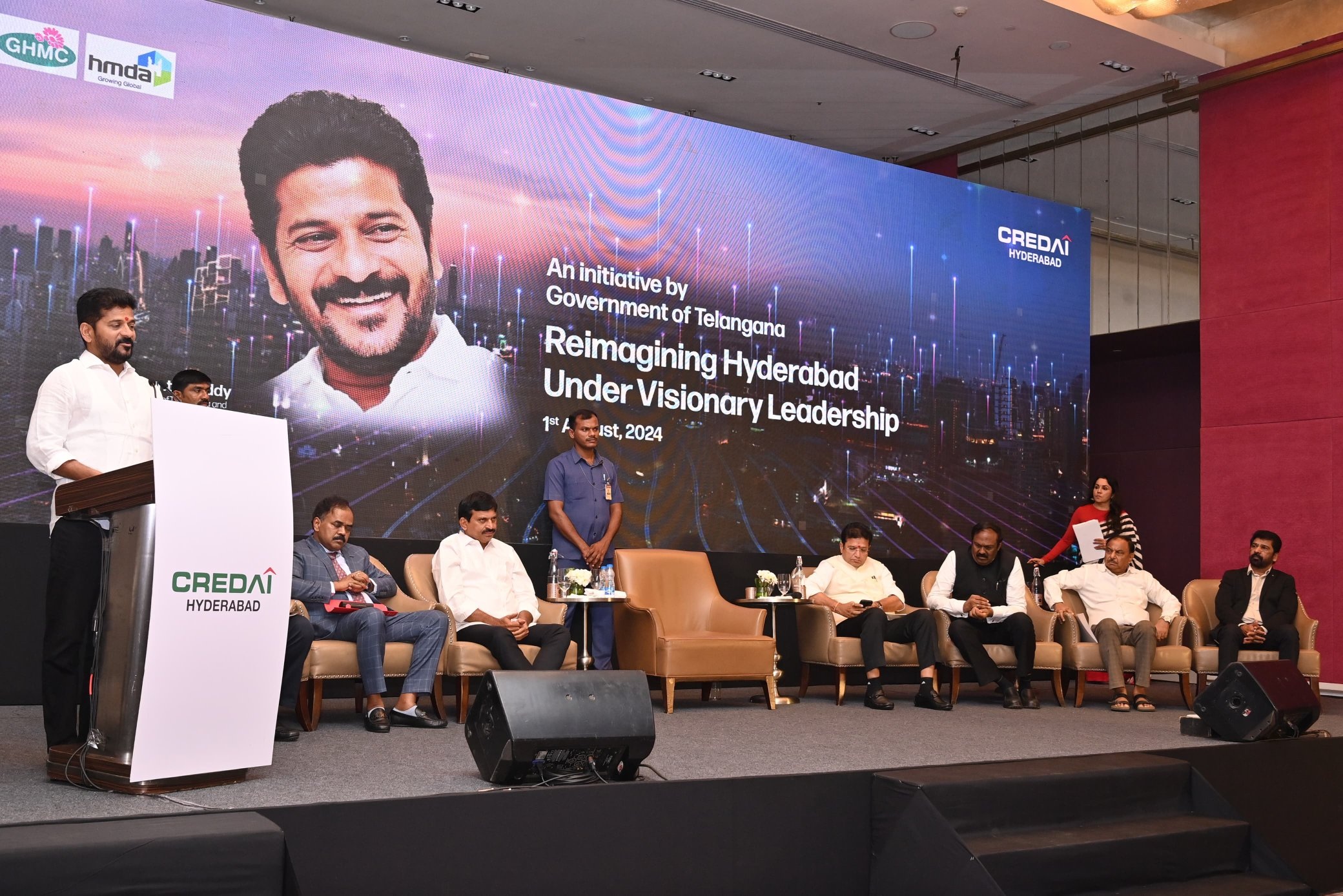 Revanth Reddy on Hyderabad 4.0