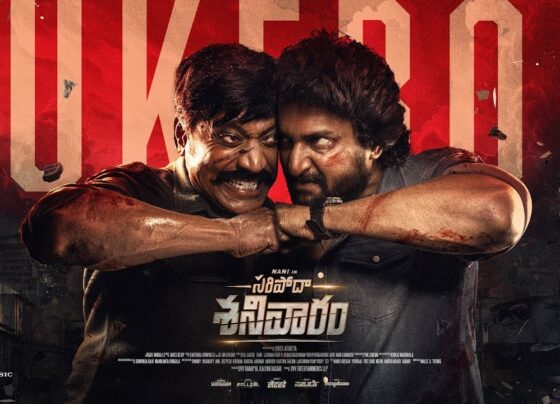 The Telugu film industry is abuzz with anticipation as Nani’s upcoming action thriller, Saripodhaa Sanivaaram, directed by the acclaimed Vivek Athreya, is set for a grand worldwide release tomorrow, August 29. The excitement surrounding the film has reached fever pitch, with ticket sales surging across various online platforms, particularly in the Telugu-speaking regions. Strong Pre-Release Buzz and Record-Breaking Expectations With the lackluster performance of other major releases this month, all eyes are on Saripodhaa Sanivaaram to dominate the box office. The film's pre-release hype is not just limited to India; it has also gained substantial traction in the United States, where it is on track to surpass the half-million-dollar mark on its first day. This sets the stage for Saripodhaa Sanivaaram to achieve the highest day-one collection in Nani's career, placing it among the top Telugu films in recent times. Nani's Career-Defining Role and High-Octane Action Nani, who has been riding a wave of success with a string of consecutive hits, is in peak form. The promotional material, including the gripping trailer, has only heightened the excitement, promising an adrenaline-pumping experience for the audience. Nani’s portrayal of Surya, a short-tempered man who unleashes his wrath only on Saturdays, is expected to be a career-defining role for the actor. The character’s backstory, rooted in childhood trauma, adds depth to the action-packed narrative. A Pan-Indian Appeal with Multiple Language Releases Saripodhaa Sanivaaram is not just a regional release; it has been dubbed in multiple languages, including Tamil, Malayalam, Kannada, and Hindi, under the title Surya Saturday. This pan-Indian strategy is likely to broaden the film’s appeal, attracting audiences from different linguistic backgrounds and boosting its box office prospects. Star-Studded Cast and Gripping Narrative The film boasts a star-studded cast, including Priyanka Arul Mohan and SJ Suryah in pivotal roles. SJ Suryah’s portrayal of the corrupt Police Inspector Dayanand, who brutally oppresses innocent people, sets the stage for a thrilling showdown with Nani’s character. The supporting cast, featuring talented actors like Abhirami, Aditi Balan, Sai Kumar, Murali Sharma, and Ajay, adds further depth to the film. The narrative structure of Saripodhaa Sanivaaram is designed to keep the audience on the edge of their seats, with a racy screenplay that seamlessly blends intense action sequences with emotional depth. The film's director, Vivek Athreya, is known for his ability to craft engaging stories, and this film appears to be no exception. A Perfect Blend of Action, Emotion, and Romance While the action sequences in Saripodhaa Sanivaaram are undoubtedly a major draw, Nani has hinted that the film offers much more. He has assured fans that the movie’s emotional core and love story will resonate with viewers, providing a well-rounded cinematic experience. This blend of action, emotion, and romance is expected to appeal to a wide audience, ensuring that Saripodhaa Sanivaaram stands out in a crowded market. Music and Technical Excellence The film’s music, composed by Jakes Bejoy, is another highlight. The soundtrack is expected to complement the film’s high-energy action scenes and emotional moments, enhancing the overall viewing experience. Combined with top-notch cinematography and editing, Saripodhaa Sanivaaram is shaping up to be a technically superior film. Conclusion: A Milestone Moment for Nani and Telugu Cinema As Saripodhaa Sanivaaram hits theaters tomorrow, it carries the weight of immense expectations. With a massive budget of Rs 90 crore, the highest in Nani’s career, and a plot that promises to deliver on multiple fronts, the film is poised to make a significant impact. Whether it’s breaking box office records or setting new benchmarks for Telugu cinema, Saripodhaa Sanivaaram is on the verge of becoming a milestone in Nani’s illustrious career.