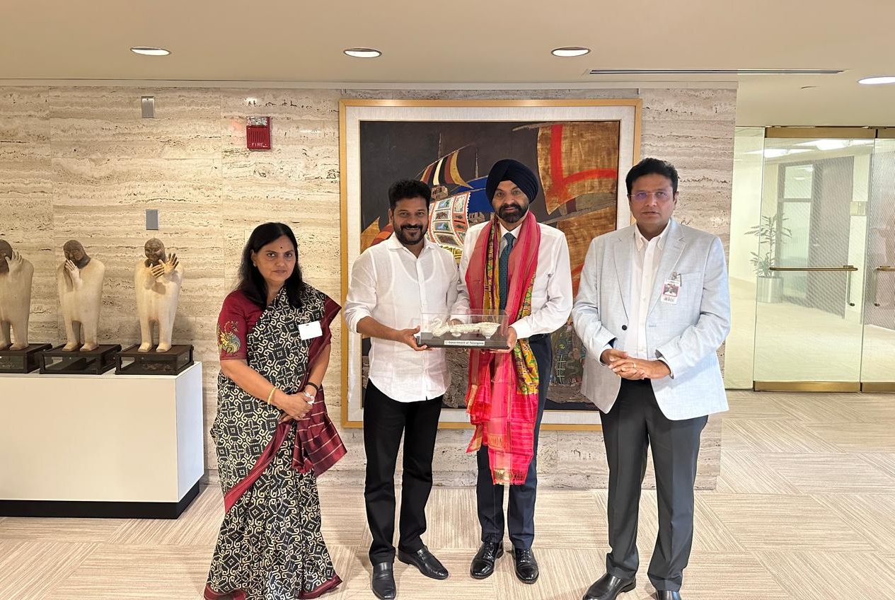 Telangana CM Revanth Reddy Collaborative Dialogue with the World Bank in USA