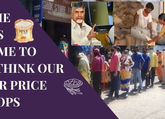 Consumer Affairs Food & Civil Supplies Department - Rationalization and creation of about 2,774 Fair Price Shops orders were issued rationalization of existing Fair Price Shops in the State by attaching the required number of cards to each shop for convenience of the cardholder in the locality and keeping in view the economic viability of the fair price shop. a. Rural areas: 400 to 450 cards b. Urban areas: 500 to 550 cards c. Corporations: 600 to 650 cards d. Rural areas- Each Gram Panchayat (v) should have at least one F.P. shop with a minimum of 400 cards. In case, there are more number of cards in excess of the minimum number of cards i.e 400 in a village there can be two FP Shops, provided the total number of cards in that village is not less than 600 and the number of cards should be attached to the two Fair Price Shops equally. e. Opening of a fair price shop within one kilometer radius of the residence of the card holder shall be scrupulously followed. 2. In the reference 3rd read above, during the departmental review meeting chaired by the Hon’ble Chief Minister, Government of Andhra Pradesh on 02.08.2024, the following discussions / suggestions are made: “It is observed that, certain shops are having more number of cards and certain shops are having less number of cards. It is decided that an exercise of rationalization of shops may be undertaken, duly keeping their economic viability in view, and then appropriate action for fling them may be taken up”.