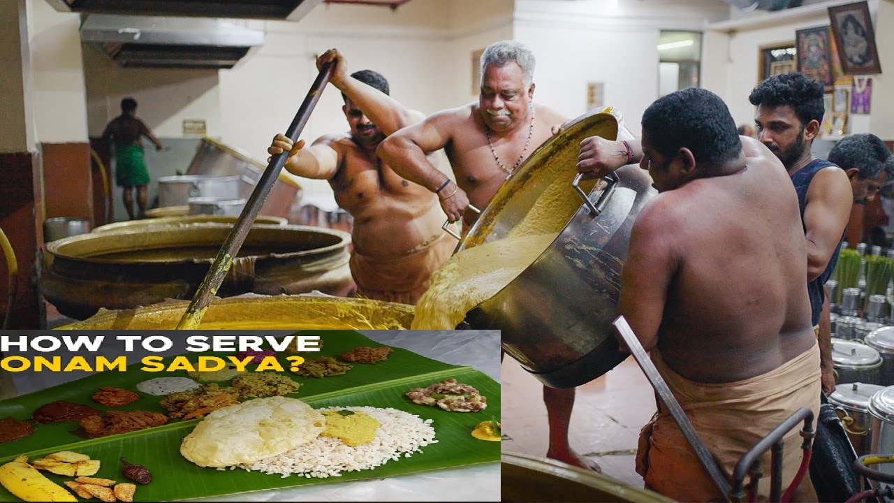 Chapati Instead of Rice in Onam Sadhya