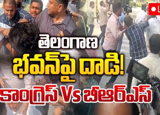 Tensions flared at Telangana Bhavan in Hyderabad on Monday as clashes broke out between Congress and Bharat Rashtra Samithi (BRS) workers. The confrontation occurred when Congress supporters attempted to storm the BRS headquarters in protest against derogatory comments made by BRS leaders on social media regarding state minister Konda Surekha. Heated Altercation Escalates into Violence Congress workers, enraged by the offensive remarks, gathered at Telangana Bhavan to express their discontent. However, they were met with resistance from BRS supporters, leading to heated exchanges between the two groups. What began as a verbal argument quickly escalated into a physical altercation, creating a tense and chaotic atmosphere. Amid the escalating violence, several Congress protestors were chased and assaulted by BRS supporters, intensifying the situation. The clashes threatened to spiral out of control until police forces intervened to disperse the groups and restore order. Political Tensions Fueled by Musi River Project Controversy The tensions between Congress and BRS were not only driven by the remarks made about Konda Surekha but also by a growing dispute surrounding the government’s plans for the Musi River conservation and beautification project. The authorities have been conducting surveys in the Musi River Full Tank Level (FTL) and buffer zones to identify illegal constructions. This has sparked fears of displacement among residents living in these areas, leading to protests. The Bharat Rashtra Samithi (BRS) has publicly backed the affected residents, with BRS Working President K.T. Rama Rao vocally criticizing the Congress government for its plans to demolish homes. He assured the residents that the BRS would stand firmly by their side and oppose any move that threatened their homes. AIMIM Joins Protests Against Musi River Demolition Plan Adding to the tensions, the All India Majlis-e-Ittehadul Muslimeen (AIMIM) also staged a protest in Bahadurpura against the proposed demolition of structures within the Musi River’s FTL and buffer zones. Carrying AIMIM flags and chanting slogans, the protestors gathered at the Mandal Revenue Officer’s (MRO) office in Bahadurpura. Their rallying cry, “HYDRAA Hatao Ghar Bachao” (“Remove HYDRAA, Save Our Homes”), reflected their strong opposition to the Hyderabad Disaster Response and Asset Protection Agency’s (HYDRAA) actions. The police arrested several AIMIM leaders, including four corporators, and detained them at Falaknuma Police Station. Despite the arrests, the protest underscored the growing discontent with the government's handling of the Musi River project. Congress Accuses BRS of Social Media Smear Campaign In addition to the physical clashes, Congress leaders accused BRS members of running a misleading social media campaign aimed at discrediting the efforts of the Hyderabad Disaster Response and Asset Protection Agency (HYDRAA). Congress officials claimed that the BRS was intentionally spreading misinformation about the agency’s work, further inflaming tensions between the two political groups. Congress supporters were particularly incensed by social media posts they allege were offensive and defamatory toward Konda Surekha. In response to these perceived attacks, Congress workers gathered at Telangana Bhavan in an attempt to burn an effigy and express their outrage. This act of protest, however, only heightened the friction between Congress and BRS workers. Police Restore Order Amid Ongoing Political Rivalry The conflict at Telangana Bhavan highlights the deepening rivalry between the Congress and BRS parties as both sides continue to engage in verbal and physical confrontations. The timely intervention of the police helped to prevent further violence, but the underlying political tensions remain unresolved. As Hyderabad continues to grapple with the contentious Musi River project and the associated protests, the rivalry between these two major political factions shows no signs of abating. Both Congress and BRS are likely to continue clashing over critical issues, with each party vying for the support of affected residents and aiming to sway public opinion in their favor. In the coming days, the situation will require careful handling to prevent further escalation and to address the concerns of those impacted by the Musi River conservation project. Whether these clashes mark a turning point in the political dynamics of Telangana or simply fuel further confrontations remains to be seen.