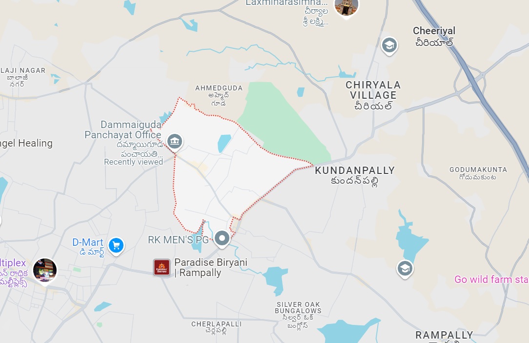 Dammaiguda Municipality Expands with Merger of 6 villages