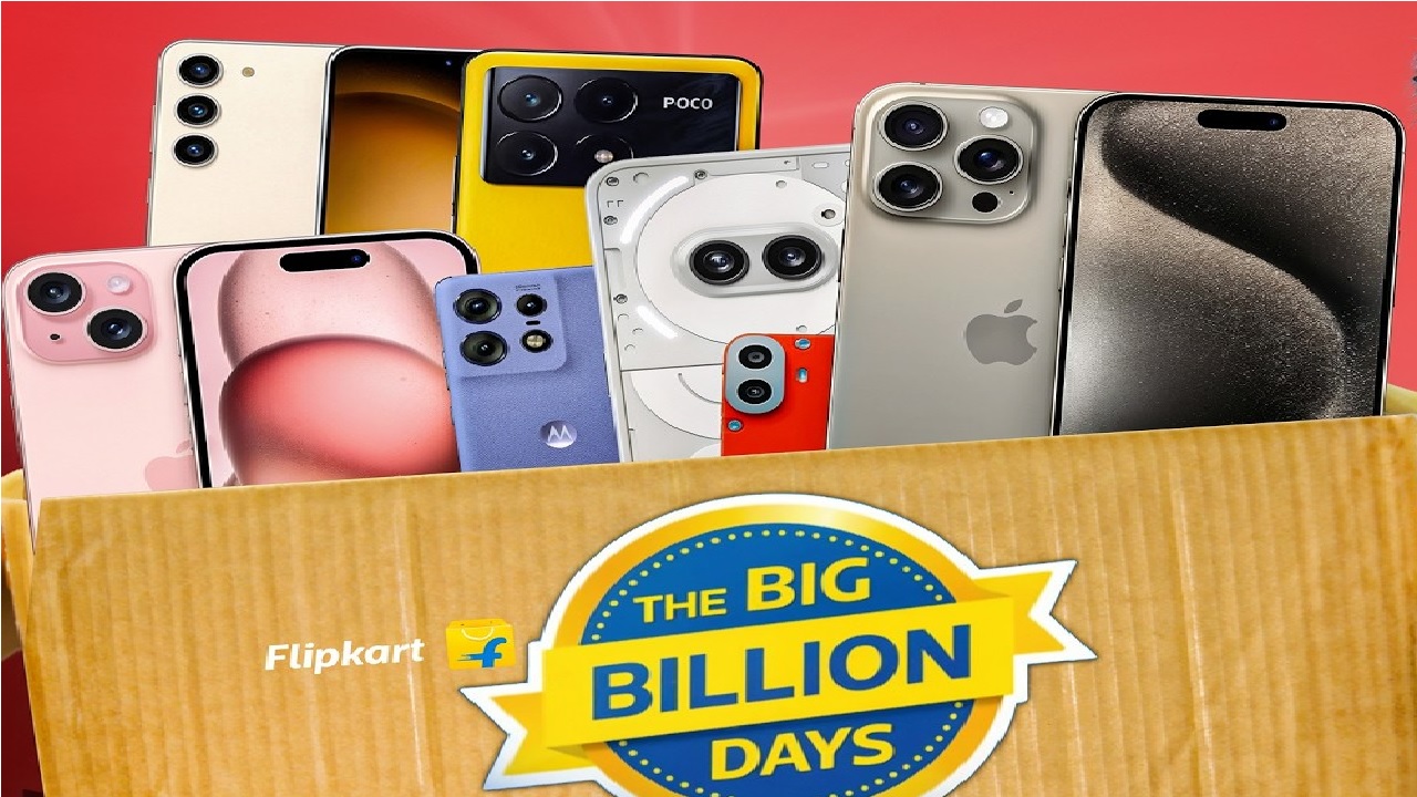 Flipkart Big Billion Days Sale 2024: Exclusive Deals on iPhone 15, Samsung Phones, and More!