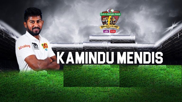 Sri Lankan cricket star Kamindu Mendis has cemented his place in the history books by equalling an extraordinary world Test record. He is now only the second cricketer to score 50+ runs in each of his first seven Test matches, an achievement only previously accomplished by Pakistan's Saud Shakeel. Mendis’ Record-Breaking Performance Against New Zealand Mendis reached this incredible milestone during the first day of the opening Test against New Zealand in Galle, recording his eighth consecutive score of over 50 runs in Test cricket. By doing so, he has surpassed legendary cricketers such as Sunil Gavaskar (India), Saeed Ahmed (Pakistan), and Basil Butcher (West Indies), all of whom scored a half-century in each of their first six Test matches. This achievement is the latest in a series of stellar performances by Mendis, who has demonstrated remarkable consistency at the international level. His achievement follows an impressive series in England, where he recorded scores of 2, 113, 74, 4, and 64. Mendis first made his Test debut against Australia in Galle in 2022, where he played a key role in Sri Lanka’s innings victory by scoring 61 runs. Comeback Story: Mendis’ Resurgence After a Two-Year Gap Despite his early success, Mendis did not feature in the Sri Lankan Test side for nearly two years. However, when he returned to the squad earlier this year for the Bangladesh series, he made a resounding statement with scores of 102 and 164 in the Sylhet Test, followed by an unbeaten 92 in Chattogram. His remarkable comeback highlights his resilience and ability to rise to the occasion, making him a key player in Sri Lanka’s cricketing future. Partnerships That Matter: Mendis and Mathews Stabilize the Innings In the ongoing Galle Test against New Zealand, Mendis brought up his fifty from 73 deliveries and formed a vital 72-run partnership with the experienced Angelo Mathews. Mathews had to return to the crease after retiring hurt earlier in the day due to a blow to his hand. Despite the challenges, the duo managed to stabilize Sri Lanka's innings, guiding the team to a respectable position by the end of Day 1. Mendis’ contribution of 61* was instrumental in driving Sri Lanka forward during the afternoon session, especially after a challenging start to the day. His composed and fluent batting provided stability as Sri Lanka lost key batters to soft dismissals, such as Dinesh Chandimal and Dhananjaya de Silva, early in the session. Challenges from New Zealand’s Bowlers: O’Rourke’s Impact New Zealand’s bowlers, led by William O'Rourke, made life difficult for Sri Lanka's top order. O'Rourke, in particular, troubled both openers with his swing and seam movement, dismissing Dimuth Karunaratne and Pathum Nissanka early in the innings. Karunaratne was caught edging a back-of-length delivery, while Nissanka’s short but aggressive innings was ended by a well-directed inswinging yorker that knocked over his off-stump. Chandimal and Mathews attempted to rebuild Sri Lanka's innings, but O'Rourke continued his impactful spell, forcing Mathews to retire hurt after a painful blow to his hand. Despite these setbacks, Sri Lanka found stability through Mendis, whose batting seemed effortless as he took control of the innings. Mendis Capitalizes on Opportunities: Aggressive and Confident Display Kamindu Mendis received a lucky break when he was dropped on 21 by Glenn Phillips after a misjudged catch. However, Mendis capitalized on the opportunity, playing an aggressive and confident innings from that point forward. He showcased his skill by striking consecutive boundaries off New Zealand's spinner Mitchell Santner, using reverse sweeps with precision. He also handled Ajaz Patel’s left-arm spin with ease, welcoming Patel back into the attack with a costly 13-run over. Mendis brought up his half-century shortly after Sri Lanka crossed the 150-run mark, further asserting his dominance over the New Zealand bowlers. His composed knock continued to frustrate the opposition, as he showed remarkable maturity and control throughout the innings. Ongoing Battle: Mathews vs O'Rourke The on-field battle between Mathews and O'Rourke resumed shortly before tea, with O'Rourke bowling a fierce bouncer that was called a no-ball. Mathews struggled to find his rhythm against the fast bowler and eventually poked at a delivery unnecessarily, resulting in his dismissal just before the tea break. Despite Mathews' dismissal, Mendis remained focused and determined, ensuring that Sri Lanka ended the day on a solid footing. His unbeaten knock of 61* was the highlight of the day, as Sri Lanka reached 178/5 by the close of play, with Mendis eyeing his fourth Test century. Conclusion: Kamindu Mendis’ Rise in Test Cricket Kamindu Mendis has quickly emerged as one of Sri Lanka's most reliable and promising Test cricketers. His ability to consistently score big runs and form crucial partnerships has made him an integral part of Sri Lanka’s Test lineup. By equalling Saud Shakeel's record, Mendis has not only secured his place in the history of Test cricket but has also demonstrated that he has the potential to achieve even greater heights in the future. As the Galle Test against New Zealand continues, all eyes will be on Mendis as he looks to convert his fifty into a century and lead Sri Lanka to a strong first-innings total. His performance will be critical as Sri Lanka seeks to gain an upper hand in the match, and Mendis’ journey in international cricket is only just beginning.
