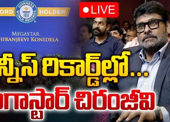 Indian cinema has witnessed yet another groundbreaking moment as Megastar Chiranjeevi enters the prestigious Guinness World Records. A special event held in Hyderabad confirmed the news, with Bollywood superstar Aamir Khan and Guinness officials attending to celebrate this remarkable achievement. The event marks a new chapter in the iconic actor’s career, as he adds this honor to his long list of accolades. Chiranjeevi's Historic Guinness World Record Achievement Chiranjeevi has officially been recognized as the Most Prolific Actor and Dancer in Indian Cinema by the Guinness World Records. This title is well-deserved, considering his legendary status in the Indian film industry. Over his 45-year career, Chiranjeevi has delivered more than 150 films, mesmerizing audiences with his signature dance performances and acting prowess. The new Guinness World Record acknowledges his 24,000 dance moves in 537 songs across 156 films, cementing his status as a dance icon in Indian cinema. A Star-Studded Event in Hyderabad The award presentation was nothing short of a grand affair. Aamir Khan, one of Bollywood's most celebrated actors, was spotted in Hyderabad along with officials from the Guinness World Records organization. The excitement was palpable, with fans and industry insiders eagerly awaiting the official announcement. Chiranjeevi’s name is now forever etched in the Guinness Book of World Records, a fitting tribute to his incredible contributions to cinema. Chiranjeevi’s Cinematic Legacy Chiranjeevi’s journey in the film industry began on September 22, 1978, and over the course of 45 years, he has evolved into one of the most beloved actors in India. Known for his charismatic screen presence and extraordinary dancing abilities, Chiranjeevi has become a household name, particularly in the Telugu film industry. His consistent success in films, coupled with his dedication to his craft, has earned him multiple awards, including India’s Padma Vibhushan, the second-highest civilian honor. While some actors have appeared in more films, Chiranjeevi’s ability to maintain his position as a leading dancer and actor has set him apart. His iconic dance moves and versatility in a wide range of film genres are what have made him stand out, paving the way for this unique Guinness World Record. The Importance of Dance in Chiranjeevi’s Career Dance has always played a pivotal role in Chiranjeevi’s career. From the very beginning, his energetic and innovative dance performances captivated audiences. His dance style became a trendsetter in Indian cinema, influencing many younger actors and dancers. The recognition of his 24,000 dance moves in over 500 songs not only highlights his dedication to dance but also his influence on the Indian film industry. In an industry where dance often takes center stage, Chiranjeevi’s mastery of this art form has earned him a place in the hearts of millions. His commitment to perfecting his dance routines has been a key factor in maintaining his popularity for over four decades. This Guinness World Record is a testament to his relentless work ethic and passion for entertaining his fans. Chiranjeevi's Current Projects: What’s Next? While receiving the Guinness World Record, Chiranjeevi is also busy with his upcoming film, Vishwambhara, directed by Vasishta. Slated for release during the Sankranthi festival next year, the film has already generated significant buzz. Fans are eagerly awaiting to see what the Megastar has in store for them in this latest cinematic offering. With a career that spans nearly five decades, Chiranjeevi continues to remain relevant in an ever-changing film landscape. His ability to adapt to new trends while still staying true to his roots has been a driving force behind his sustained success. Why Chiranjeevi’s Guinness World Record Matters Breaking a Guinness World Record is no small feat, and for Chiranjeevi, this achievement is a crowning moment in a career filled with accolades. His impact on the Indian film industry, particularly in Telugu cinema, cannot be overstated. As one of the first Telugu actors to gain nationwide recognition, Chiranjeevi has paved the way for many actors to follow in his footsteps. This record not only cements his place in Indian cinema history but also reflects his dedication to his craft. It is a reminder of the hard work and passion that Chiranjeevi has poured into every role he has played. For his fans, this record serves as yet another reason to celebrate the career of a man who has given so much to the world of cinema.