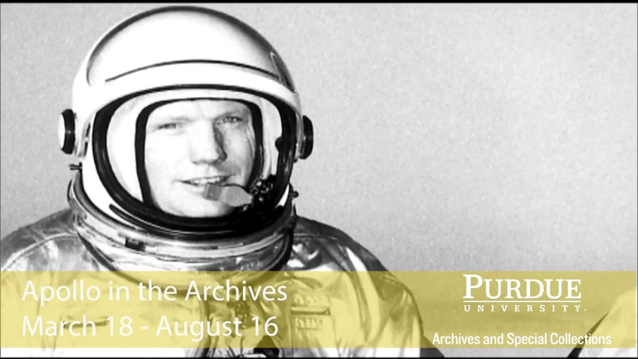 Purdue University Archives and Special Collections Digitizes Neil Armstrong’s Speeches