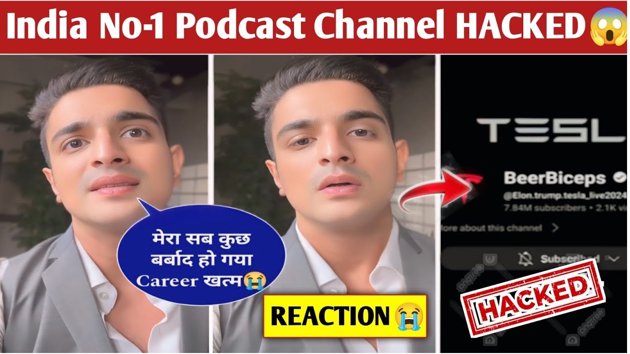 Ranveer Allahbadia Youtube Channels Hacked by Beer Biceps Cyber Attack