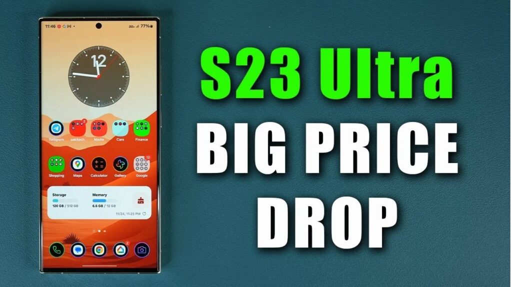 The Samsung Galaxy S23 Ultra is set to drop to an all-time low price of ₹69,999 during the Amazon Great Indian Festival, making it an irresistible deal for tech enthusiasts. Boasting cutting-edge features such as a 200MP camera, Snapdragon 8 Gen 2 processor, and 12GB of RAM, this premium flagship device is poised to dominate the market with its remarkable specifications. Samsung Galaxy S23 Ultra’s Exciting Price Cut During Amazon’s Mega Sale Originally launched at ₹1,24,999, the Samsung Galaxy S23 Ultra has already experienced price reductions, currently retailing for ₹84,999 on Amazon. However, during the much-anticipated Amazon Great Indian Festival, which kicks off on September 27, customers can purchase this top-tier smartphone for just ₹69,999. This limited-time offer includes additional discounts through various bank and coupon deals, providing an excellent opportunity for buyers to own a high-end smartphone at a fraction of its original cost. Amazon Great Indian Festival: Unbeatable Samsung Galaxy S23 Ultra Offer This special deal applies to the 12GB RAM + 256GB storage variant of the Samsung Galaxy S23 Ultra. As part of the Great Indian Festival, Amazon is offering this powerful device at a price that’s hard to beat. Whether you’re upgrading your phone or switching to a flagship model, this is an incredible opportunity to purchase a premium device at a significantly discounted price. Samsung Galaxy S23 Ultra Specifications: Power-Packed Performance The Samsung Galaxy S23 Ultra is equipped with a stunning 6.8-inch QHD+ Dynamic AMOLED 2X display that offers a smooth 120Hz refresh rate. For protection, the screen features Corning Gorilla Glass Victus 2, providing extra durability. Powered by the Qualcomm Snapdragon 8 Gen 2 processor, this smartphone ensures lightning-fast performance, perfect for gaming, multitasking, and more. The device runs on Android 13, layered with Samsung’s OneUI 5.1, giving users a highly customizable and intuitive interface. Impressive Camera and Display: Elevate Your Photography Game One of the standout features of the Samsung Galaxy S23 Ultra is its 200MP main camera. Designed for photography enthusiasts, this camera system delivers professional-grade photos with exceptional clarity and detail. The phone’s display, paired with its high refresh rate and QHD+ resolution, ensures that everything from gaming to streaming looks sharp, vibrant, and immersive. Enhanced Performance with Snapdragon 8 Gen 2 and 12GB RAM Under the hood, the Samsung Galaxy S23 Ultra is powered by the Qualcomm Snapdragon 8 Gen 2 chipset, which guarantees high-end performance for both everyday tasks and intensive apps. Combined with 12GB of RAM, users can expect a seamless experience, whether they’re multitasking between apps or pushing the device’s limits with demanding games. Long-Lasting Battery Life and Fast Charging Capabilities The Galaxy S23 Ultra comes equipped with a robust battery that promises to keep you connected throughout the day. Coupled with fast charging support, you won’t have to worry about being tethered to an outlet for long. This ensures that even with heavy use, your device will stay powered up and ready to go. Why the Samsung Galaxy S23 Ultra is a Must-Buy at ₹69,999 The combination of cutting-edge hardware and the unbeatable price of ₹69,999 makes the Samsung Galaxy S23 Ultra a deal that’s hard to pass up. Its high-end features, from the 200MP camera to the Snapdragon 8 Gen 2 processor, offer top-tier performance and versatility for all users. Whether you’re into mobile photography, gaming, or simply want a premium phone with flagship-level specifications, the Galaxy S23 Ultra delivers in every aspect. Conclusion: Grab the Samsung Galaxy S23 Ultra at an Unmatched Price The Samsung Galaxy S23 Ultra is more than just a smartphone; it’s a powerhouse device built for those who demand the best. And with the Amazon Great Indian Festival slashing its price to ₹69,999, now is the perfect time to make the leap to Samsung’s flagship model. With top-notch features like a 200MP camera, Snapdragon 8 Gen 2 processor, and 12GB RAM, the Galaxy S23 Ultra is designed to meet the needs of even the most discerning users. Don’t miss this exclusive offer and experience the future of smartphones at a price that’s too good to ignore.