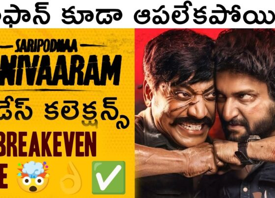 Saripodhaa Sanivaaram, a multi-lingual action-thriller, is making waves at the box office. Directed by Vivek Athreya, the film is gaining momentum in Telugu, Tamil, Kannada, Malayalam, and Hindi languages. By Day 3, the film had earned ₹9.15 crore, pushing its total domestic earnings to an impressive ₹24 crore. Headlined by Nani, the movie is a gripping tale of vengeance, with the actor delivering yet another stellar performance that has captivated audiences across India. Surging Box Office Numbers: Saripodhaa Sanivaaram's Day 3 Success The box office performance of Saripodhaa Sanivaaram saw a significant boost on its first Saturday. On Day 3, the film managed to gross ₹9.15 crore across all languages, according to reports from Sacnilk. This surge brought the total domestic earnings to ₹24 crore, positioning the film as a strong contender in the competitive market. The storyline of Saripodhaa Sanivaaram revolves around Surya, portrayed by Nani, a man struggling with uncontrollable rage. His mother advises him to channel his anger only on Saturdays. Throughout the week, Surya compiles a list of grievances, carefully plotting his revenge, but he only acts on these impulses on the designated day. This unique premise has resonated well with the audience, contributing to the film's growing popularity. Star Power: Nani's Impact and the Ensemble Cast Nani, often referred to as the "Natural Star," continues to prove his box office prowess with Saripodhaa Sanivaaram. Following the success of his previous films, Dasara and Hi Nanna, Nani is on track to complete a hat-trick of blockbusters. His portrayal of Surya has been widely praised, adding another feather to his cap. The film's ensemble cast, including SJ Suryah, Sai Kumar P, Abhirami, Aditi Balan, Murali Sharma, Priyanka Mohan, Jhansi, and Supreeth, has also contributed significantly to its success. Each actor brings depth to their roles, enhancing the overall narrative and making the film a compelling watch. Nani's Perspective: Not a Pan-India Film but a Passion Project In a recent interview with ETimes, Nani shared his thoughts on Saripodhaa Sanivaaram, clarifying that he does not view it as a pan-India film. "I'm not looking at Surya's Saturday as a pan-India film," he explained. "It is a limited release in Kannada, Malayalam, and Hindi for those who want to watch the film in their own language. This is not about making numbers or being labeled a pan-India film. I just want to make the film accessible to those who have started following my work through OTT or otherwise." Nani also emphasized that Saripodhaa Sanivaaram is primarily a Telugu release, with a slightly wider distribution in Tamil. He acknowledged the love and support he has received from audiences across India, especially in the North, but maintained that this film should not be compared to giants like RRR, Pushpa, or Baahubali. "I'm just a humble actor coming with a humble film," he added. Overcoming Challenges: Box Office Growth Despite Adversities Despite facing challenges such as inclement weather in rural areas, Saripodhaa Sanivaaram experienced remarkable growth in its box office collections by Day 3. The film managed to outperform its Day 1 earnings, a testament to its strong word-of-mouth and the dedicated fanbase of Nani. The film crossed the ₹50 crore mark in worldwide gross earnings, amassing ₹52.18 crore in just three days. This milestone marks Nani's third consecutive film to achieve such success, further solidifying his status as a bankable star in the industry. International Success: Saripodhaa Sanivaaram's Overseas Performance Saripodhaa Sanivaaram has also made a significant impact in the overseas market. The film grossed over $1.6 million in international territories, particularly excelling in markets where it has already surpassed the breakeven point. This international success is expected to contribute further to the film's overall profitability, with Day 4 projected to see the highest collections yet, thanks to promising advance sales. Conclusion: Saripodhaa Sanivaaram's Journey to Success Saripodhaa Sanivaaram is not just another film; it’s a testament to Nani's growing influence in the Indian film industry. With a unique storyline, strong performances, and strategic releases in multiple languages, the film is poised to continue its upward trajectory at the box office. As it inches closer to the ₹25 crore mark, it’s clear that Nani has yet another hit on his hands, one that resonates with audiences both domestically and internationally. With positive word-of-mouth and an ever-growing fanbase, Saripodhaa Sanivaaram is set to become one of the standout films of the year. Whether you're a fan of action-thrillers or simply a follower of Nani's work, this film is one you won’t want to miss. Keep an eye on the box office as Saripodhaa Sanivaaram continues to break records and captivate audiences worldwide.