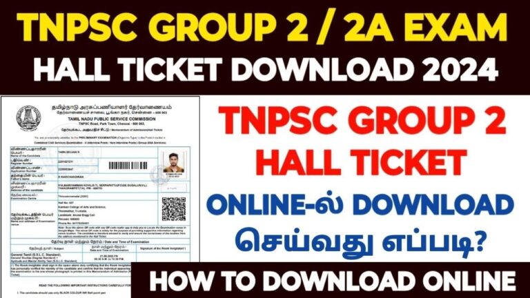 TNPSC Group 2 Exam Date and Preparation Tips The TNPSC Group 2 exam is scheduled to take place on September 14, 2024, from 9:30 AM to 12:30 PM. With the exam date quickly approaching, candidates should intensify their study sessions and keep an eye on the TNPSC website for any updates or changes related to the examination or subsequent recruitment phases. Important Exam Day Guidelines Candidates should be aware that electronic devices such as mobile phones, books, notebooks, handbags, and other unauthorized items are strictly prohibited within the examination hall. Violating any of the guidelines outlined in the official notification could lead to severe consequences, including the rejection of the application or invalidation of the answer sheet. It is crucial for candidates to adhere to all the instructions to avoid any penalties. Verify Details on Your Admit Card Upon downloading the admit card, candidates must carefully verify all the details, including their name, registration number, and other personal information. In case of any discrepancies, candidates should immediately contact the TNPSC via email at grievancetnpsc@tn.gov.in to rectify the issue before the exam date. Detailed Exam Pattern for TNPSC Group 2 Exam 2024 The TNPSC Group 2 examination consists of two primary stages: the Preliminary Examination and the Main Examination. Understanding the exam pattern is vital for effective preparation. 1. Preliminary Examination (Objective Type) The Preliminary Examination is an objective type test that lasts for three hours. It evaluates candidates on three main subjects: General English: 100 questions General Studies: 75 questions Aptitude and Mental Ability Test: 25 questions This stage is crucial as it serves as a screening test to qualify candidates for the Main Examination. 2. Main Examination (Descriptive Type) The Main Examination is descriptive and divided into two papers: Paper I - Tamil Language Proficiency: This paper assesses candidates' proficiency in the Tamil language through tasks such as translation, précis writing, comprehension, essay writing, and letter writing. It carries 100 marks and has a duration of 3 hours. Paper II - General Knowledge: This paper tests the candidates' understanding of general studies at a degree level. It is worth 300 marks and also has a duration of 3 hours. How to Download TNPSC Group 2 Hall Ticket 2024 Downloading your TNPSC Group 2 hall ticket is a straightforward process. Follow the steps below: Visit the Official Website: Go to the Tamil Nadu Public Service Commission's official website at https://www.tnpsc.gov.in/. Navigate to Important Links: Under the "Important Links" section, find and click on "Hall Ticket download." Locate the Hall Ticket Link: Look for the link specific to the TNPSC Group 2 Hall Ticket and click on it. Login to Your Account: Enter your registration number and password in the login portal. Download and Print: Once logged in, download your hall ticket and print a copy for future reference. Final Thoughts As the TNPSC Group 2 exam draws near, it's essential for candidates to be fully prepared and well-informed about the exam process. Downloading the admit card on time and following all the exam day guidelines will help ensure a smooth experience on the day of the examination. Stay focused on your preparation, and good luck with your TNPSC Civil Services II exam!