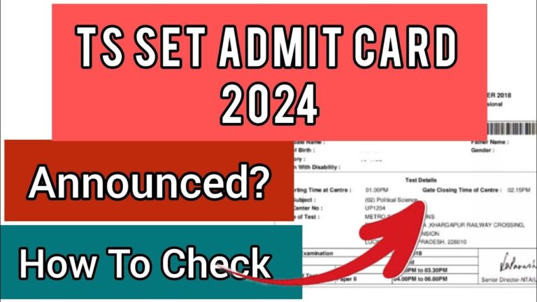 The Telangana State Eligibility Test (TS SET) Hall Ticket 2024 is now available for download. Osmania University, Hyderabad, has officially released the admit cards on September 2, 2024, via the official website, online.telanganaset.org. This essential document is required for all candidates planning to take the TS SET exam, scheduled to be held on September 10, 11, 12, and 13, 2024. Below, you will find all the important details, including how to download your TS SET Admit Card, exam schedules, and other critical information. How to Download TS SET Hall Ticket 2024 To ensure a smooth experience, follow these simple steps to download your TS SET Hall Ticket: Visit the Official Website: Go to online.telanganaset.org. Locate the Admit Card Link: On the homepage, click on the ‘Login for Admit Card’ link. Enter Your Details: Use your application number and password to log in. Download Your Hall Ticket: Once logged in, click on the link to download the admit card. Print and Secure: After downloading, print a copy of the admit card and keep it safe for the exam day. TS SET Exam Dates and Schedule 2024 The TS SET exam, crucial for candidates aspiring to become Lecturers and Assistant Professors in Telangana's universities and colleges, is scheduled for September 10, 11, 12, and 13, 2024. This examination was initially set for August but was rescheduled to avoid a clash with the UGC NET exams. TS SET 2024: Exam Pattern The TS SET 2024 exam will consist of two papers designed to assess the candidates comprehensively: Paper 1: This paper will feature 50 objective-type questions, each worth 2 marks, covering general teaching and research aptitude. It will test candidates’ reasoning ability, comprehension, divergent thinking, and general awareness. The total marks for Paper 1 will be 100, and the duration will be 1 hour. Paper 2: Paper 2 will contain 100 objective-type questions, each worth 2 marks, focused on the subject selected by the candidate. This paper aims to assess the in-depth knowledge of the subject. The total marks for Paper 2 will be 200, with a duration of 2 hours. Exam Centers for TS SET 2024 The TS SET exam will be conducted across 10 centers in Telangana, ensuring accessibility for all candidates. The following cities will host the examination: Adilabad Nizamabad Hyderabad Warangal Karimnagar Khammam Mahabubnagar Medak Nalgonda Ranga Reddy Candidates are advised to check their exact exam center details on their respective hall tickets. Important Instructions for Candidates Admit Card is Mandatory: No candidate will be allowed to enter the exam hall without a valid TS SET Hall Ticket 2024. Ensure you have a printed copy of your admit card and a valid photo ID on the exam day. Check Exam Center Details: Carefully review the exam center details mentioned on your admit card. Plan your travel accordingly to avoid any last-minute rush. Follow the Exam Schedule: Arrive at the exam center at least 30 minutes before the reporting time mentioned on your admit card. Latecomers may not be allowed to enter the exam hall. Adhere to the Guidelines: Follow all instructions provided on the admit card regarding permissible items inside the exam hall, dress code, and COVID-19 safety protocols. Why TS SET is Crucial for Aspiring Academicians The Telangana State Eligibility Test (TS SET) serves as a gateway for aspiring academicians who wish to build a career as Lecturers and Assistant Professors in Telangana’s higher education institutions. Qualifying TS SET is a mandatory requirement for teaching positions in colleges and universities across the state. The TS SET is highly competitive, and obtaining a good score can significantly enhance a candidate’s prospects of securing a teaching position. The exam tests not only the candidates' subject knowledge but also their ability to teach and conduct research, which are critical skills for academic professionals. Final Thoughts Downloading the TS SET Hall Ticket 2024 is an essential step for all candidates appearing for the exam. Ensure that you follow the guidelines provided above to avoid any issues on the day of the exam. Remember, your admit card is your entry pass to the exam hall, so keep it safe and double-check all details for accuracy. Stay prepared and best of luck with your TS SET 2024 exam. Success in this test can be a significant milestone in your academic career, paving the way for opportunities to contribute to the education sector in Telangana.