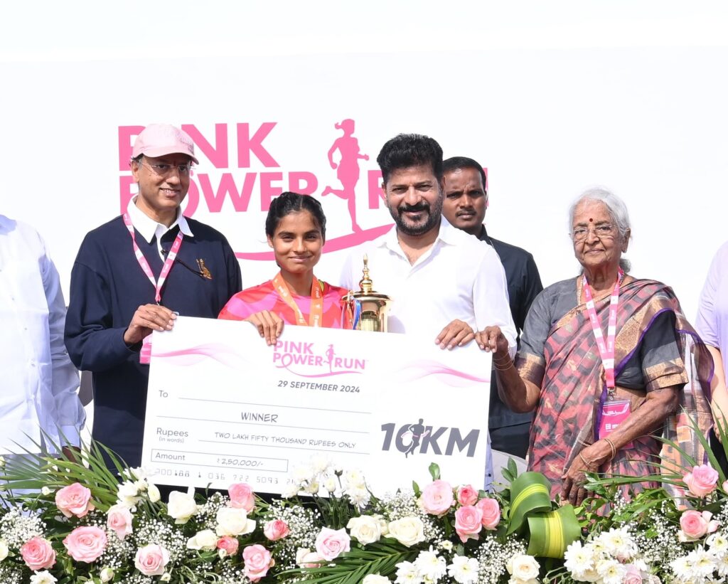 The Telangana government, under the leadership of Chief Minister Revanth Reddy, has reaffirmed its dedication to safeguarding women's health and empowering them for a brighter, healthier future. In a public statement, the CM emphasized that women’s health is the cornerstone of family strength and societal well-being. To further enhance healthcare access for women, the government plans to build more hospitals and strengthen healthcare systems to cater specifically to their needs. Pink Power Run 2024: Raising Awareness about Breast Cancer To raise awareness about breast cancer, a condition that affects thousands of women in India each year, MEIL (Megha Engineering & Infrastructures Ltd.) and the Sudha Reddy Foundations collaborated to organize the Pink Power Run 2024. This large-scale event took place on September 29th at Gachibowli Stadium in Hyderabad. With a mission to highlight the importance of early detection and health consciousness, the event was graced by the presence of Telangana Chief Minister Revanth Reddy, who lauded the efforts of all participants and organizers. Race Categories and Participant Involvement The Pink Power Run 2024 featured three race categories: 3 km, 5 km, and 10 km. Participants from various walks of life came together to show their support for breast cancer awareness. These entrants received race kits, healthy snacks, and valuable exercise tips to ensure they were well-prepared for the marathon. The turnout was a strong indication of the public's commitment to fighting this deadly disease and spreading awareness about breast cancer prevention. Chief Minister's Vision for Women's Healthcare During the event, CM Revanth Reddy expressed his excitement about being part of this monumental initiative. He reiterated the government's pledge to improve the healthcare infrastructure, ensuring that women across Telangana receive the care they need. Reddy stated that women’s health is not just a personal issue, but the foundation for stronger families and communities. He added that events like the Pink Power Run mark the beginning of a movement toward a healthier future for the women of Telangana. Empowering Survivors and Building Awareness Sudha Reddy, the Chairperson of the SR Foundation, spoke passionately about the importance of the Pink Power Run as a platform for cancer survivors to share their stories. She expressed her belief that the race helps break down societal myths, empowering individuals to take control of their health. "This event is not just a race; it is a community effort to inspire, motivate, and build a support network for those affected by breast cancer," said Sudha Reddy. She went on to thank all the participants for their involvement and dedication to raising awareness about breast cancer. Victorious Marathon Runners and Cash Prizes The 10 km marathon was filled with excitement as Love Preet claimed first place in the men's category, followed by Mohan and Arish Yadav in the runner-up positions. In an inspiring feat, 6-year-old N. Parvathi completed the 10 km run, leaving the crowd in awe. In the women’s category, Seema emerged victorious, with Sanjeevani securing second place. The winners in the 10 km category were awarded ₹2,50,000 for first place, ₹1,75,000 for the first runner-up, and ₹1,00,000 for the second runner-up. The 5 km marathon also saw fierce competition. Shankar Lal won the men's category, with Akhil Kumar and Aman Kumar taking the runner-up spots. In the women’s category, Preeti took first place, with Sonika and Reenu finishing second and third, respectively. The winners in the 5 km category received ₹1,25,000, while the first and second runner-ups received ₹1,00,000 and ₹75,000, respectively. A Guinness World Record Attempt One of the event's standout moments was an attempt to set a Guinness World Record. Thousands of participants of all ages assembled to create a massive human formation of a bird adorned entirely in pink. This visual spectacle symbolized hope, unity, and the unwavering determination to combat breast cancer. Acknowledging the Efforts Behind the Event The event concluded with heartfelt words from Sudha Reddy, who expressed her sincere appreciation for the efforts of the Telangana government, MEIL, Olectra, AIG Hospital, and the volunteers who played a pivotal role in making the Pink Power Run 2024 a success. She remarked, “Each step taken in this marathon is a step closer to a world free from breast cancer.” Sudha Reddy's gratitude also extended to all those who participated in the event, acknowledging their role in bringing attention to this critical health issue. Conclusion The Pink Power Run 2024 is more than just a marathon—it is a movement aimed at raising awareness about breast cancer and supporting those affected by it. With the backing of the Telangana government and the collaborative efforts of organizations like MEIL and Sudha Reddy Foundations, this event has paved the way for a healthier future. Women’s health remains a priority, and through events like this, society can come together to fight breast cancer, empower individuals, and promote early detection for a better tomorrow.