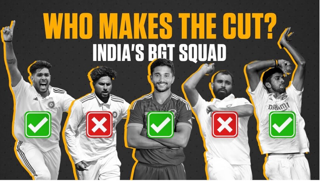 India's 18-man squad for the upcoming Border-Gavaskar Trophy in Australia features an intriguing mix of experience and new talent. With the absence of seasoned bowlers like Mohammed Shami and Kuldeep Yadav, the spotlight now shifts to a few fresh faces. Here’s a detailed look at five players poised to make a mark in the squad. Abhimanyu Easwaran: The Seasoned Opener Ready for a Big Break Abhimanyu Easwaran, a 29-year-old opener from Bengal, is set to make his mark in Australia after years of consistent performances in domestic cricket. Known for his classic approach at the crease, Easwaran has been a dependable force in India’s domestic circuit, accumulating over 7,600 first-class runs with an impressive average close to 50. Recently, he scored four centuries in consecutive first-class games, with performances such as 157* and 116 in the Duleep Trophy, and a 191 in the Irani Cup. Currently in Australia for the India A games, Easwaran’s form and resilience may just secure him a place as an opener in the Test series if captain Rohit Sharma is unavailable. Washington Sundar: A Versatile Spinner Making His Return Returning to the Test squad after more than three years, Washington Sundar has demonstrated his value as a capable off-spin bowler and a useful lower-order batsman. In a recent Ranji Trophy game, his pinpoint accuracy claimed seven wickets in one innings and four in another. His batting prowess further strengthens his position, backed by an unbeaten 152 for Tamil Nadu from No. 3. Having played on Australian pitches during India’s last tour, Sundar’s height allows him to extract extra bounce—an advantage for Indian spinners in Australia. While Ravindra Jadeja and R Ashwin are likely to be the first-choice spinners, Sundar’s skills make him a worthy alternative should India need an all-rounder capable of handling Australian conditions. Nitish Kumar Reddy: The Young All-Rounder with a Bright Future At just 21, Nitish Kumar Reddy has shown versatility as a seam-bowling all-rounder. Known for his standout performances in the IPL with Sunrisers Hyderabad, he recently made his T20I debut against Bangladesh. Reddy’s middle-order batting capabilities were on display during his 74 off 34 balls in the second T20I, while his two wickets further solidified his place as an asset with the ball. Although his performance in the Duleep Trophy was modest, Reddy’s domestic record speaks volumes, having taken 25 wickets in his last Ranji Trophy season with Andhra, including a five-wicket haul against Mumbai. His ability to swing the ball both ways adds depth to India’s pace attack, making him a promising choice for the Australian tour. Prasidh Krishna: Pacer with Height and Speed Advantage Returning from injury, Prasidh Krishna has earned a place in the Test squad due to his unique attributes of height, bounce, and speed, which suit the Australian pitches. Although his numbers in his first two Tests against South Africa weren’t extraordinary, Krishna’s potential to extract bounce on the hard Australian pitches could be instrumental if India opts to rotate bowlers. Since his return, Krishna has worked on his form, playing four first-class games at the start of the domestic season. Alongside India A for two games in Mackay and Melbourne, he has the opportunity to refine his skills further before the Test series kicks off. Harshit Rana: The Promising New Entrant Harshit Rana, the youngest and least experienced in the 21-member squad, has risen through the ranks swiftly. Known for his success in the IPL with Kolkata Knight Riders, where he claimed 19 wickets with an economy rate of 9.08, Rana’s red-ball performance has also impressed selectors. In the Duleep Trophy, he picked up two four-wicket hauls, demonstrating control and accuracy. Despite limited experience, Rana’s determination and versatility make him a valuable addition to the squad.