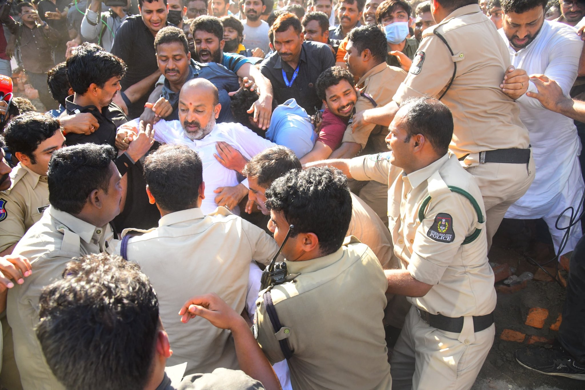 Government Invites Bandi Sanjay for Discussions on GO 29 Latest Updates on Group-I Examination