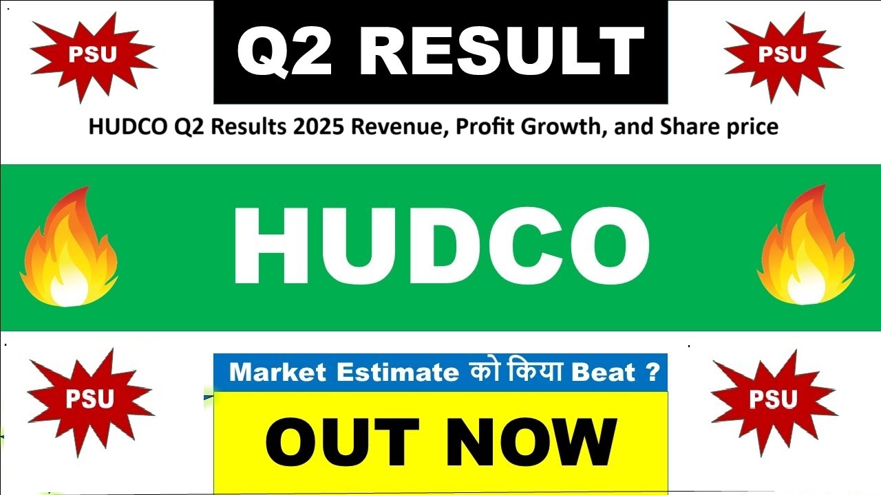 HUDCO Q2 Results 2025 Revenue, Profit Growth, and Share price