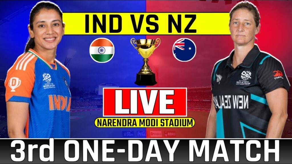 New Zealand Opts for Batting; Both Teams Make Strategic Changes New Zealand won the toss and opted to bat first in their match against India. Each team made one change to their lineup for this game. Indian pacer Renuka Singh Thakur replaced Arundhati Reddy, while New Zealand introduced Hannah Rowe in place of Jess Kerr. Indian and New Zealand Playing XI With a well-balanced squad, each team made strategic selections for the match. Here are the playing XIs: India: Smriti Mandhana, Shafali Verma, Yastika Bhatia, Harmanpreet Kaur, Jemimah Rodrigues, Tejal Hasabnis, Deepti Sharma, Renuka Singh Thakur, Radha Yadav, Saima Thakur, Priya Mishra. New Zealand: Suzie Bates, Georgia Plimmer, Lauren Down, Sophie Devine, Brooke Halliday, Maddy Green, Isabella Gaze, Hannah Rowe, Lea Tahuhu, Eden Carson, Fran Jonas. Updates from the Pitch Conditions WV Raman, a well-known cricket commentator, provided insights into the pitch. He mentioned that the match is being played on pitch number seven, which has a straight boundary measuring 69 meters, and square boundaries of 58 and 53 meters, respectively. The pitch, consisting of red soil, is dry and hard, which could offer advantages to power hitters. Given that spinners dominated the first two matches, today's game may favor the team with stronger hitting abilities. New Zealand’s Captain Sophie Devine in Focus New Zealand captain Sophie Devine is expected to play a pivotal role in this game. In the previous match, Devine impressed with both bat and ball, scoring runs in a captain's knock and taking three crucial wickets. This performance earned her the Player of the Match award. Additionally, Lea Tahuhu showcased her bowling prowess by taking three key wickets, dismissing Smriti Mandhana, Yastika Bhatia, and Deepti Sharma. Overview of the Series So Far In the first match of the series, Smriti Mandhana captained the Indian team, leading them to a comfortable victory by 59 runs. Deepti Sharma’s all-round performance made a significant impact in the opener, while the Indian fielding was notably sharp. Radha Yadav, in particular, delivered a standout fielding display with several impressive catches. Despite these efforts, India fell short in the second ODI due to a middle-order collapse, leaving them behind the target even after Radha Yadav’s resilient 48-run inning. As the series progresses, both teams have shown strategic prowess and resilience, making each match an exciting clash of skills and tactics.