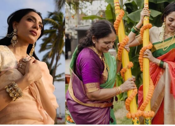 Naga Chaitanya and Sobhita Dhulipala, two of the most celebrated stars in Indian cinema, have officially started their wedding celebrations with the traditional Pasupu Danchadam ceremony. This special occasion marks the beginning of a series of rituals deeply rooted in Telugu culture. The couple, who got engaged in an intimate ceremony in Hyderabad, are now on the path to their much-anticipated wedding. The Significance of Pasupu Danchadam in Telugu Weddings Pasupu Danchadam is a significant pre-wedding ritual in Telugu weddings. It involves grinding turmeric, which symbolizes purity and prosperity. For Sobhita and Naga Chaitanya, this traditional ceremony marked the official start of their journey towards marital bliss. On Monday, Sobhita shared pictures on her Instagram from the Pasupu Danchadam ceremony, signaling the start of the wedding festivities. She captioned the post with, “Godhuma Raayi Pasupu danchatam And so it begins.” Sobhita’s Stunning Pre-Wedding Look For the ceremony, Sobhita Dhulipala looked radiant in a coral and green-toned silk saree, perfectly paired with a golden blouse. Her long hair was beautifully braided and adorned with fresh flowers, giving her a traditional yet elegant look. She completed her outfit with gold jewelry and green glass bangles, a nod to the cultural significance of the event. In the pictures she shared, Sobhita can be seen participating in the Pasupu Danchadam ceremony, surrounded by women from her family. She carried a plate filled with raw turmeric and actively took part in grinding it, symbolizing her readiness for the new chapter of life. The ceremony was filled with joy and blessings, as Sobhita received the good wishes of her elders and the priest. A Heartwarming Celebration with Family and Friends The ceremony was an intimate affair, attended by Sobhita's family, close friends, and bridesmaids. Pictures from the event show the actress enjoying moments with her loved ones, laughing and making memories ahead of her big day. Sobhita's joy was palpable as she posed for pictures, radiating happiness and anticipation for her future with Naga Chaitanya. Naga Chaitanya and Sobhita’s Engagement: A Look Back Sobhita and Naga Chaitanya got engaged in August in Hyderabad. The event was a private gathering, attended by the couple’s families and closest friends. For the engagement, Naga Chaitanya chose a simple yet elegant white kurta-pyjama, paired with a matching dupatta, while Sobhita looked graceful in a peach-colored traditional outfit, her hair styled in a neat bun adorned with flowers. Naga Chaitanya’s Journey Towards a New Beginning This wedding marks a new beginning for Naga Chaitanya, who was previously married to actress Samantha Ruth Prabhu. The two had publicly announced their separation in October 2021, after four years of marriage. Despite the past, Naga Chaitanya is now set to embark on a new chapter of his life with Sobhita Dhulipala. Naga Chaitanya’s father, legendary Telugu actor Nagarjuna, made the engagement announcement on X (formerly Twitter), sharing glimpses from the private ceremony. His message was filled with love and blessings for the couple, expressing his excitement for their future together. What’s Next for the Couple? As the wedding preparations continue, fans of Naga Chaitanya and Sobhita Dhulipala are eagerly waiting for more updates on their big day. The couple is expected to tie the knot in a grand ceremony later this year, with the celebrations expected to reflect the rich traditions of Telugu culture. The Pasupu Danchadam ceremony has set the tone for what promises to be a memorable wedding. From the beautiful pre-wedding rituals to the couple’s close-knit family moments, Naga Chaitanya and Sobhita Dhulipala’s wedding is shaping up to be a significant cultural event, not only for their fans but also for the entire film industry. Conclusion Naga Chaitanya and Sobhita Dhulipala’s wedding is a celebration of love, tradition, and new beginnings. The Pasupu Danchadam ceremony marks the first step in their journey towards marriage, steeped in the rich cultural heritage of Telugu weddings. With their engagement already making headlines, the upcoming wedding promises to be an equally grand and joyous occasion. Fans and well-wishers alike are looking forward to witnessing the union of these two beloved stars, who have captured hearts both on and off the screen. As more details about the wedding emerge, one thing is certain: Naga Chaitanya and Sobhita Dhulipala’s wedding will be a beautiful fusion of tradition, love, and star power.
