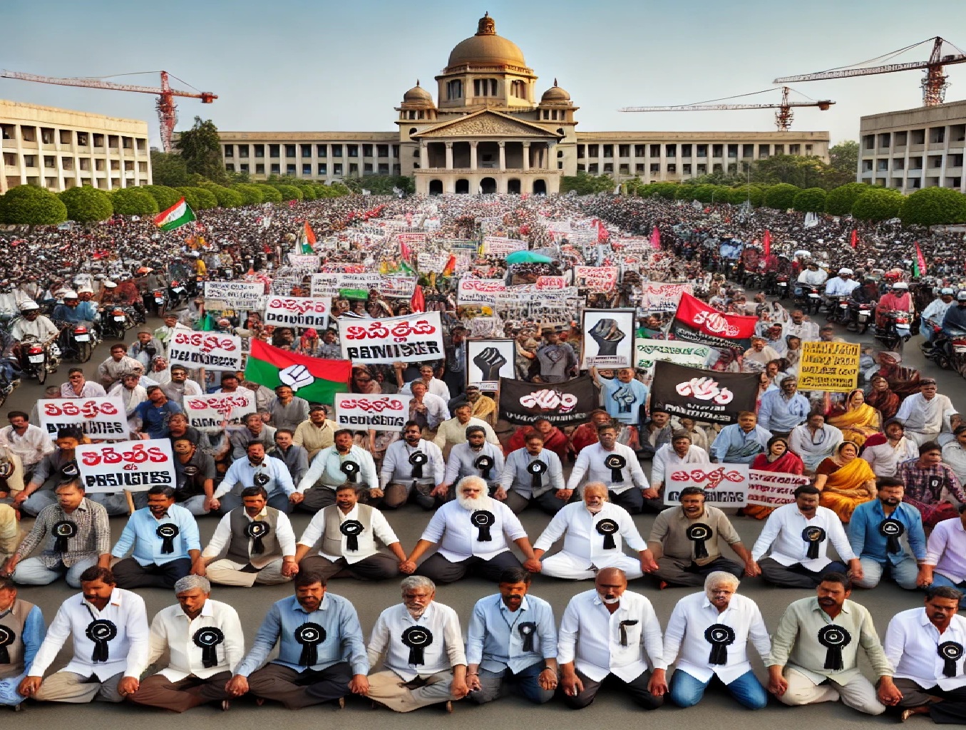 Telangana Employees JAC Fight for Rights and Pending Dues