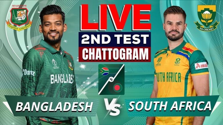 South Africa Pursues 2-0 Series Victory Against Bangladesh to Keep WTC Final Hopes Alive South Africa vs. Bangladesh: Battle for the WTC Final South Africa is on a mission to secure a clean sweep against Bangladesh, following their hard-fought victory in Mirpur. Although regular captain Temba Bavuma remains sidelined due to injury, South Africa is determined to capitalize on Bangladesh's recent struggles. As the World Test Championship (WTC) intensifies, every game is crucial for South Africa to maintain their path to the WTC final. With this next Test in Chattogram, South Africa aims to win their last away match of the WTC 2023-25 cycle and further their chances of reaching the final. Challenges for Bangladesh: Shifts in Leadership and Lineup Bangladesh has faced considerable disruptions, including the recent departure of their head coach and unexpected lineup changes. Originally planned as a farewell tour for Shakib Al Hasan, Bangladesh had to pivot after Shakib announced his unavailability. Adding to the uncertainty, current captain Najmul Hossain Shanto has expressed a desire to step down after less than a year in the role, though he aims to end his tenure on a high note with a win against South Africa. Shanto’s leadership legacy includes an away Test victory against Pakistan and a drawn series with New Zealand at home. Securing a victory in this series would further solidify his record. First Innings Performance Key to Bangladesh's Success To compete with South Africa, Bangladesh will need to make significant improvements, particularly in their first innings. Chattogram’s pitch is expected to be less hostile than Mirpur’s, offering a chance for batters to settle in. Key players Mominul Haque and Litton Das, who failed to reach double figures in the first Test, are under pressure to contribute significantly. If Bangladesh is to keep pace with a potent South African bowling lineup, they will rely heavily on these players to bolster their batting. South Africa's Bowling Edge: Rabada and Spin Contingent Kagiso Rabada’s recent performance has given South Africa a significant boost, as he achieved his 300th Test wicket and his first five-wicket haul in Asia. Rabada’s effectiveness, especially on the expected flat pitch in Chattogram, could determine the series outcome. With an impressive record built through workload management, Rabada remains the spearhead of South Africa’s attack.