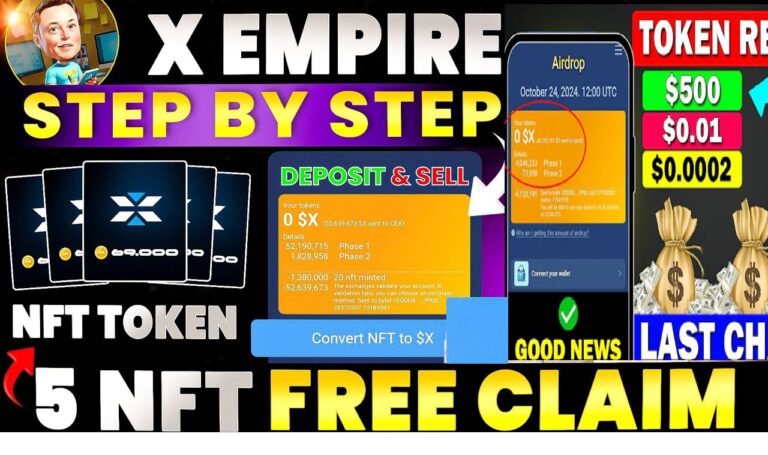 The rise of cryptocurrency and NFTs has brought in new opportunities, but also some complexities. If you're involved with the X Empire token or its related NFTs, you'll want to understand the latest updates, distribution processes, and how to properly claim your assets. This article will break down everything you need to know to ensure you're not missing out on any crucial steps. Understanding the X Empire Token Distribution The X Empire token distribution has been completed, and most users should have received their tokens. If you haven't yet received your tokens in the exchange where you made the deposit request, patience is key. The distribution process is ongoing, and everyone will eventually get their tokens. However, there's been a major rule change regarding X Empire's NFTs that you need to be aware of. Rule Changes in NFT Distribution One of the most significant updates in X Empire is the change in rules for dealing with NFTs. If you've been allocated NFTs, these new processes are essential to follow, as not adhering to them could result in the complete loss of your assets. Previously, you could send your NFTs directly to an exchange for conversion into X Empire tokens. But now, there's a new process in place that you must follow to avoid losing your tokens. How to Convert Your NFT into X Tokens Connect to Tonkeeper: If you've received an NFT through X Empire, you likely used a wallet like Tonkeeper to connect and mint these assets. In this updated process, you need to navigate to the "Collectibles" section within your Tonkeeper to view your NFTs. Send NFTs to the Designated Address: X Empire now requires you to send your NFTs to a specified address for conversion. Copy the provided address and paste it into your Tonkeeper's "Transfer" section. Make sure to send each NFT one by one to this address. Wait 24 Hours for Conversion: Once you've transferred your NFTs, it will take approximately 24 hours for them to convert into X tokens. After the conversion is complete, you can then transfer these X tokens to an exchange for further trading. Key Timelines to Remember Conversion Window: You can only transfer and convert your NFTs to X tokens after 5:30 PM UTC. Any attempts to transfer before this time will result in a failed transaction or potential loss of assets. Trading Schedule: Once your NFTs are converted to X tokens, you can start trading them on exchanges from 5:30 PM UTC onwards. The conversion process typically takes 24 hours, so be prepared for a slight delay before trading is available. On-Chain Transaction Updates Another important change in the X Empire process is that all transactions must now happen on-chain. This means you'll need to handle your NFTs and tokens within an on-chain wallet, ensuring higher security and transparency. Transaction Fees: Be aware that converting NFTs into X tokens and conducting transactions on-chain comes with fees. For example, transferring NFTs requires a 0.01 TON fee. Final Steps: Once your NFTs are converted to X tokens, you can proceed with on-chain withdrawals, which will be available starting at 5:30 PM UTC on the designated trading day. Claim Your Free X Empire NFTs One of the perks of being part of the X Empire ecosystem is the chance to claim free NFTs. The platform is offering a limited-time opportunity where lucky participants can win up to 50,000 X tokens. To participate in the giveaway: Join the Game: Follow the link provided in the description of the official video and submit your X Empire deposit address. Lucky Winners: Five lucky winners will receive 50,000 X tokens each. Winners will be announced on October 31st, just in time for Diwali celebrations. X Empire Token Price Projections With the market constantly shifting, it's important to stay updated on the price of X Empire tokens. Currently, the token is listed in the pre-market on exchanges like BitGat at around $0.0070. Due to market fluctuations and Bitcoin price dips, the value is slightly down, but projections suggest the token could rise. Post-Launch Price: Once officially launched, the X Empire token is expected to trade between $0.0030 and $0.0015, depending on market conditions. This could represent a significant profit margin for early investors.