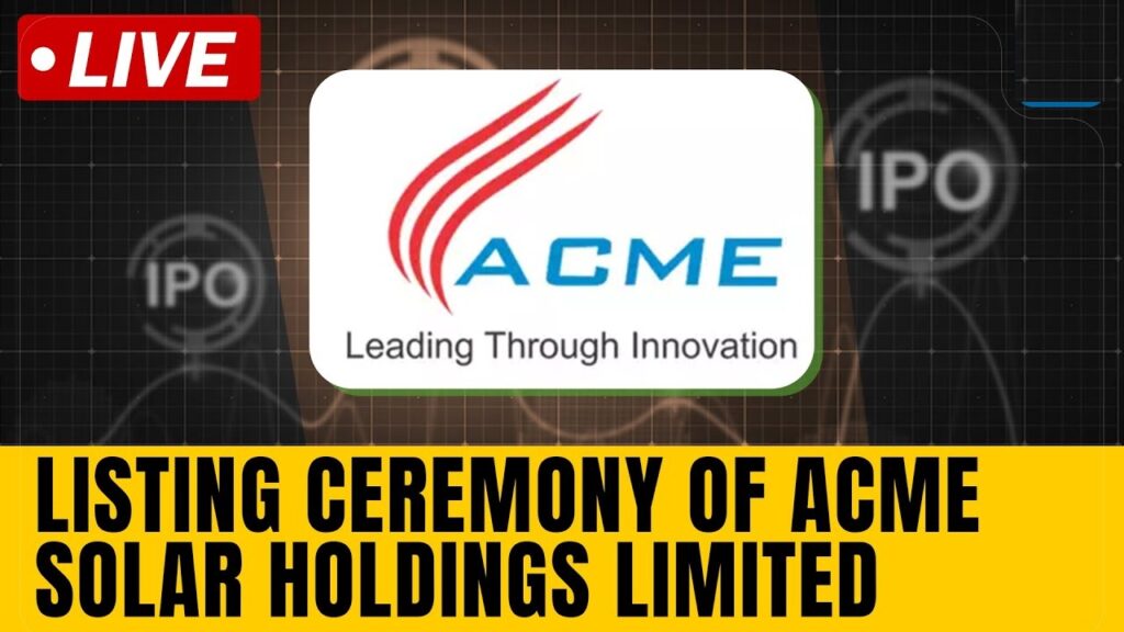 ACME Solar’s Initial Public Offering: Registrars and RTA’s Respond Calmly to a 13% Decline in Listings The initial public offering of ACME Solar Holdings Ltd, one of the top renewable energy players in India, was launched on November 13. However, much to expectations from the investors the companies shares were listed at a substantial discount on both BSE and NSE. ACME Solar was looking to collect ₹2900 crores selling its equity shares valued between ₹275 and ₹289 per share with a share target of ₹8000 crore target, however, its listing performance suggests a dull beginning. This article discusses performance of ACME Solar in terms of its IPO about the company, the market and predictions for the company’s future. ACME Solar’s IPO Brief The IPO of ACME Solar commenced on 6th November and closed on the 8th November, with the shares priced between ₹275 to ₹289 worth. To invest in this IPO, a minimum of 51 shares were to be applied for and in addition any subsequent bids were to be multiples of 51. This issue structure consists of fresh share issuance up to ₹2395 Crores and an Offer for Sale OFS by ACME Cleantech Solutions up to ₹505 Crores. Of the total sale proceeds, the bulk is to be used for repayment of debt, about ₹1795 Crore will be used for repayment of secured loans, and the balance for other corporate purposes. IPO Subscription and Investor Sentiment The IPO had enough attention even though the listing seemed difficult as it was oversubscribed by 2.75 times. QIBs were the first to subscribe in the largest multiple at 3.54 of the quota allocated to them. There were also retail investors who had a subscription of 3.10 times the amount allocated to them while the employee quota was subscribed to 1.59 times. Non-institutional investors (NIIs) however did not show the same passion and only subscribed 0.97 times of what was required. Grey Market Premium (GMP) Signals Investor Caution In the grey market, ACME Sola share traded below face value of shares with a premium and a negative of 4 rupees per share, therefore as a result the listing was predated with caution. With it being the custodians for the market’s optimism, the initial GMP started off at 30 rupees. Nevertheless this premium dropped quite drastically and it created fear for the volatility that the stock would experience upon opening. When the company MSE launched the ACME solar a share, it was marked at Rs 251 on the NSE, which was a Rs 289 upper cut-off value at a discount of 13.15 % and marked trading at the BSE at Rs 259, at a discount of 10 %. This discount does not turn out to be a favorable sign for the company in terms of the stock valuation as the company is set for good growth in the renewable energy market. Market Experts Weigh In on ACME Solar’s Performance According to Ms Shivani NYATI, the head of Wealth at Swastika Investmart, investors should be careful going forward due to the expected volatility in ACME Solar’s share price. Ms Nyati stated that even though the potential of ACME SPV in the long run does look bright, there are some external factors in the short run, which may tend to affect the performance in this regard. In the same manner, Manish Chowdhury who is the head of Research at Stoxbox, noted moderate level of interest on the part of investors and recommended that the investors of this firm should retain their shares with a median to long term view. ACME Solar’s Business Model and Market Position The company which started in 2015, has now grown to be one of the biggest renewable energy producers in India with majoring in the generation of wind and solar power. The firm’s approach for developing, constructing, owning, and operating large-scale energy projects relies on an in-house engineering, procurement, construction and operational management. In June 2024, ACME solar had 1320 MW of projects operational and 1650 MW of projects under development out of which, 1500 MW was for solar and 150 MW was for wind. As a matter of fact, out of the 28 operational projects, 18 of them are found in Andhra Pradesh, Rajasthan and Telangana, amounting to 85% of the total capacity. Revenue and Financial Development Fiscally, it appears that ACME Solar recorded a somewhat sober growth of 2% in FY24 as its revenues increased to ₹1,319 crore up from ₹1,294.90 crore of the previous financial year. FY24 marked a reorder on the financial sheets of ACME solar after they had recorded a net loss in FY23, as the company netted ₹680.23 crores. This change is kinds of expected when you have commendable power and electricity generating portfolios in the balance sheet. ACME solar earns a lot by selling electricity to both the central and state governments, thus increasing the chances of their future earnings and growth . Broker Recommendations and Investor Outlook Expectations have been made by a number of brokerages mandating ACME Solar’s future self sufficiency in harnessing renewable energy. However, if the advisors of JM Financial, ICICI Securities, Nuvama Wealth Management, Kotak Mahindra Capital Company and Motilal Oswal Investment Advisors are anything to go by then investing in the Initial public offering has attractive returns in the long run. The renewable energy market seems to be a positive one as power consumption keeps rising, and with ACME solar in the picture, there is a lot to look forward for. Existing Hurdles and Opportunities for ACME Solar Despite what may appear as a troubling Initial Public Offering of sorts for ACME Solar, the concentration on renewable energy and debt management may with time enhance the value of equity. Analysts believe that the business strategies of ACME Solar will depend significantly on macroeconomic variables, energy policy changes and the general attitude of investors towards green energy.