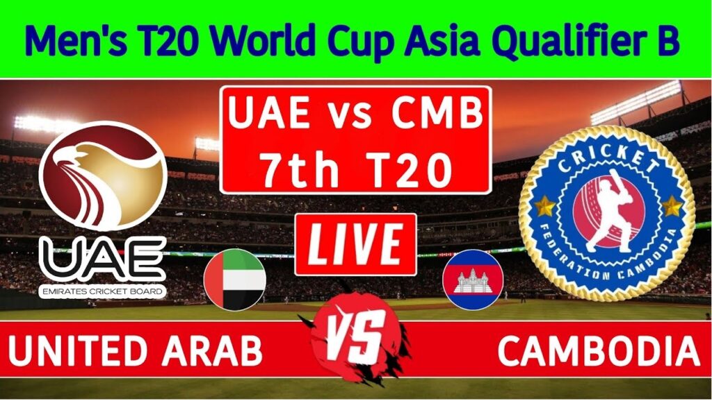 The United Arab Emirates (UAE) will face Cambodia in the 7th match of the ICC Men's T20 World Cup Asia Qualifier B 2024. Scheduled for November 22, 2024, at West End Park International Cricket Stadium, Doha, this game is a pivotal clash in the initial stages of the tournament. The qualifier offers smaller cricketing nations in Asia a chance to secure a spot in the ICC Cricket World Cup. With contrasting fortunes, the UAE is riding high with back-to-back wins, while Cambodia struggles to find form. Will Cambodia stage an upset, or will the UAE assert their dominance once again? United Arab Emirates Team Preview The UAE enters this match as a strong contender. Their recent performances in T20Is highlight their form, including four wins in their last five matches, one of which was against the USA—who had previously stunned Pakistan in the T20I World Cup. In this qualifier, the UAE leads the table with two emphatic victories: Match 1 vs Bhutan: UAE posted 166/8 in 20 overs, with a steady run rate of 9 per over until the 11th. Despite losing late wickets, Dhruv Parashar’s phenomenal 4/12 dismantled Bhutan for 103. Match 2 vs Saudi Arabia: Batting first, the UAE scored 162/5. Rahul Chopra’s 58 anchored the innings, supported by a disciplined bowling effort led by Parashar and Simranjeet Kang, restricting Saudi Arabia to 145. The UAE boasts a balanced squad with depth in both batting and bowling. Players like Dhruv Parashar, Simranjeet Kang, and Rahul Chopra have been pivotal and are expected to shine again. Key Players to Watch Rahul Chopra: A reliable batsman, scoring 58 in the last match at a strike rate of 161.11. Dhruv Parashar: A standout bowler with consistent performances, including 4/12 and 2/11 in his last two matches. Simranjeet Kang: Adds value with his control, taking key wickets while maintaining a low economy. Predicted Playing XI Alishan Sharafu, Muhammad Waseem (c), Asif Khan, Rahul Chopra, Ali Naseer, Zuhaib Zubair, Syed Haider Shah (wk), Dhruv Parashar, Junaid Siddique, Muhammad Jawadullah, Simranjeet Kang. Cambodia Team Preview Cambodia’s journey in T20I cricket has been far from ideal. They remain winless in their last five matches and are positioned 6th out of 7 teams in the tournament standings. In their opening game against Thailand, Cambodia suffered a 16-run defeat: Bowling First: Thailand capitalized on Cambodia’s weak bowling lineup, amassing 178/6. Sahaj Chadha emerged as their best bowler with 2/30 in 4 overs. Chasing 179: Despite a spirited effort from Luqman Butt (60) and Mahaj Chadha (44), Cambodia fell short, managing 162/7. Their lower-order struggles remain a major concern, with four batsmen dismissed for single-digit scores. Cambodia lacks firepower in both batting and bowling, making it a challenging task to compete against a formidable opponent like the UAE. Key Players to Watch Luqman Butt: Showed resilience with a 60-run knock in the last match. Mahaj Chadha: Contributed with both bat and ball, but he needs more support from the team. Gulam Murtaza: The captain must step up to inspire his side. Predicted Playing XI Etienne Beukes, Salvin Stanly, Lakshit Gupta, Phon Bunthean, Sahaj Chadha, Uday Hathinjar (wk), Luqman Butt, Gulam Murtaza (c), Nived Gireesh, Utkarsh Jain, Shah Abrar Hussain. Pitch and Weather Conditions Weather Forecast The weather in Doha is expected to remain clear with no rain interruptions. Temperatures will range between 20°C and 28°C, with moderate winds blowing from the northwest. Pitch Report West End Park International Cricket Stadium has historically favored teams bowling first. Around 60% of T20I matches here have been won by teams chasing. The pitch offers assistance to bowlers early on but flattens out as the game progresses, making it crucial to capitalize on favorable conditions. Toss Prediction The team winning the toss should opt to bowl first to exploit early conditions and maximize their chances in the chase. Match Prediction The UAE stands as the clear favorite in this contest. Their batting depth, disciplined bowling, and consistent performances give them a significant edge over Cambodia, whose weaknesses in both departments are glaring. Predicted Winner: United Arab Emirates With a strong lineup and momentum on their side, the UAE is poised for their third consecutive win in the tournament. This clash showcases the growing diversity in international cricket, with teams like Cambodia gaining valuable exposure. While the UAE is likely to dominate, Cambodia’s effort to improve will be key to their long-term success in T20Is.