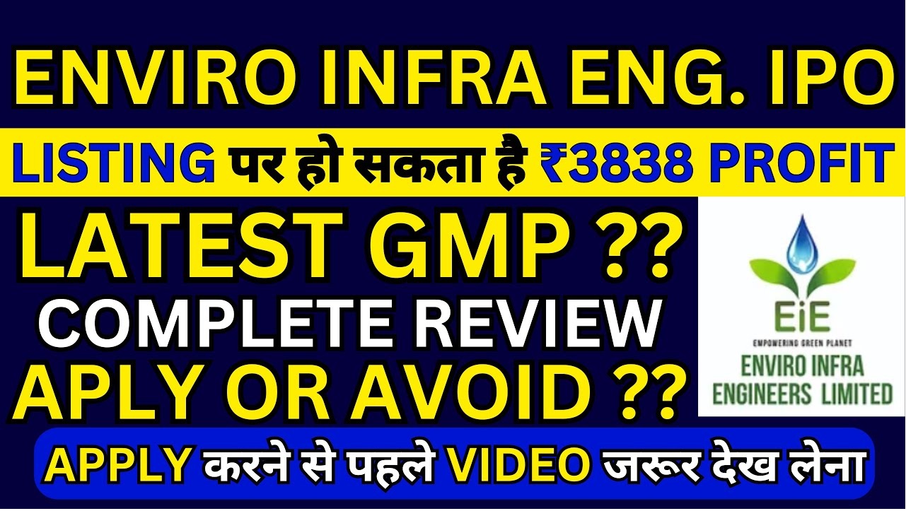 Enviro Infra Engineers IPO: Complete Review and Analysis for Investors